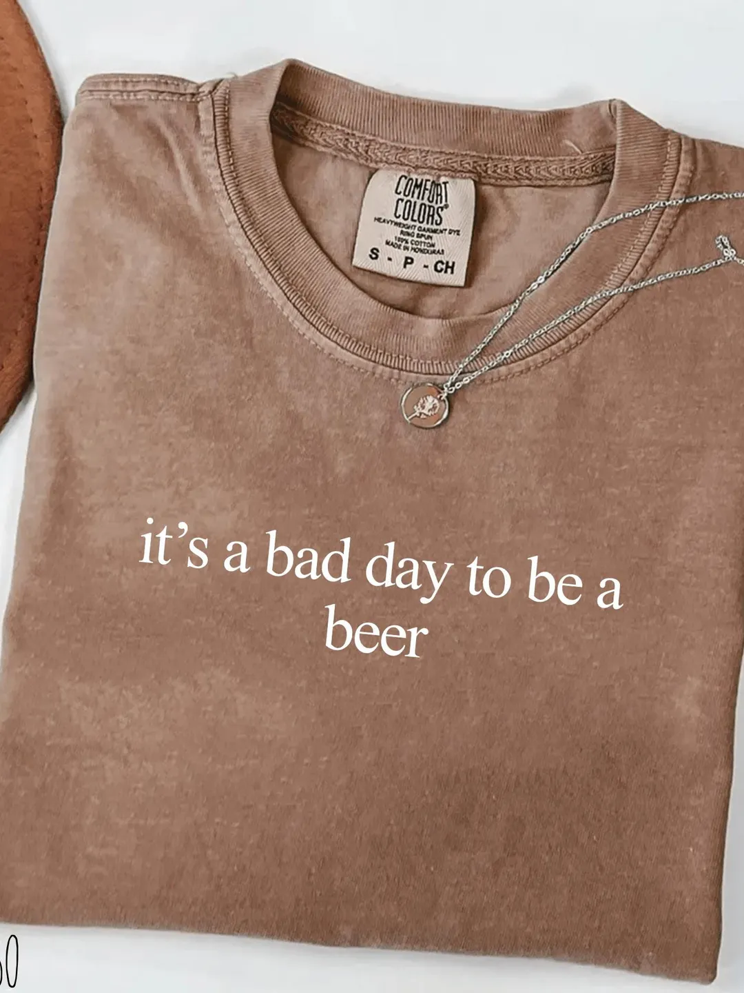 Comfort Colors 'Bad Day to Be a Beer' T-Shirt, Funny Drinking Tee