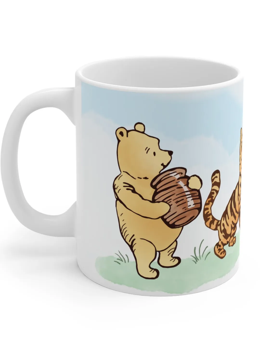 Winnie the Pooh Mug, Classic Pooh Cup, Cute Character Coffee Mug, Novelty  Tea Cup, Gift for Pooh Bear Fans, Collectible Kitchenware