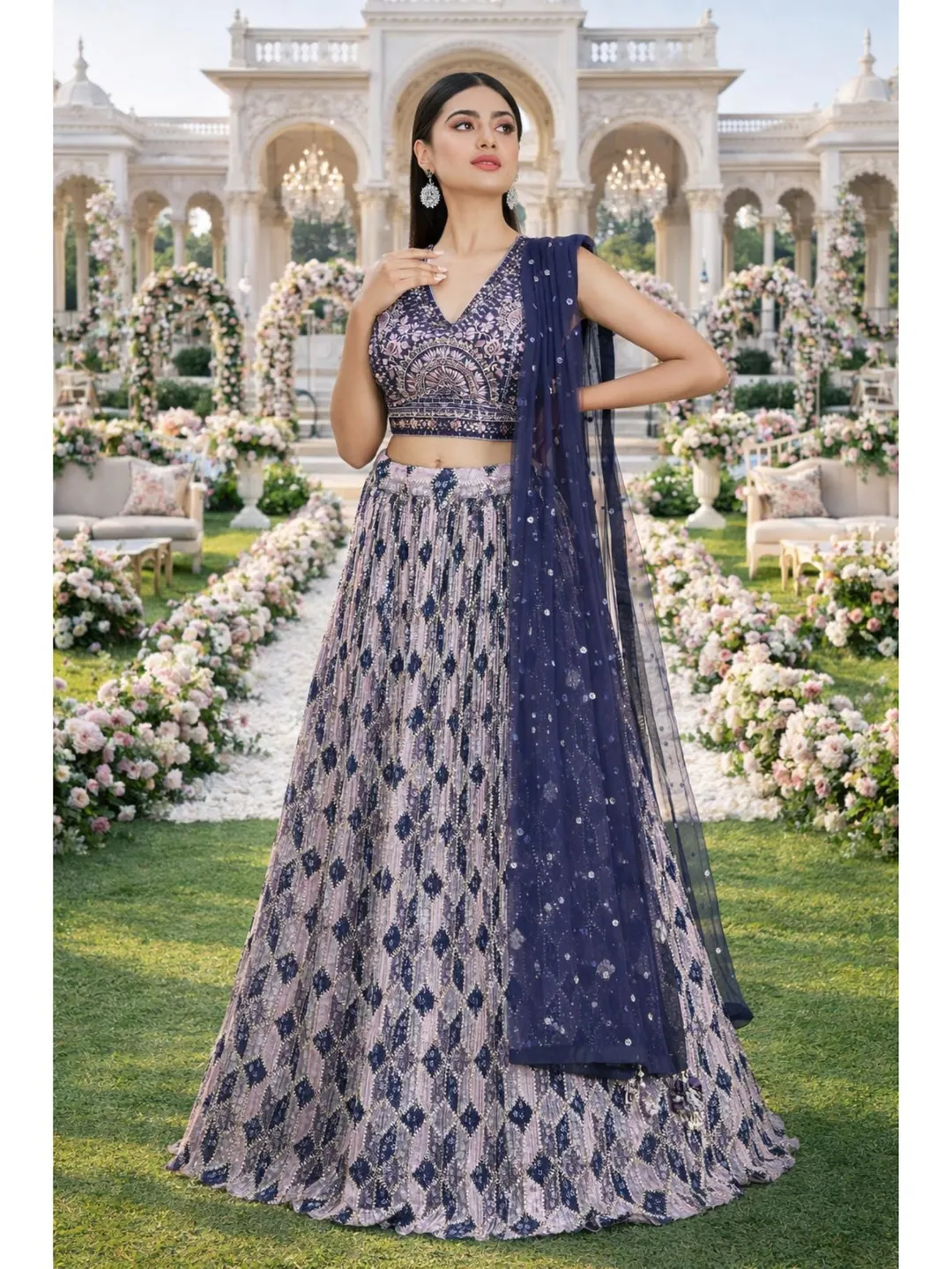 sequin dress indian Seema Gujral
