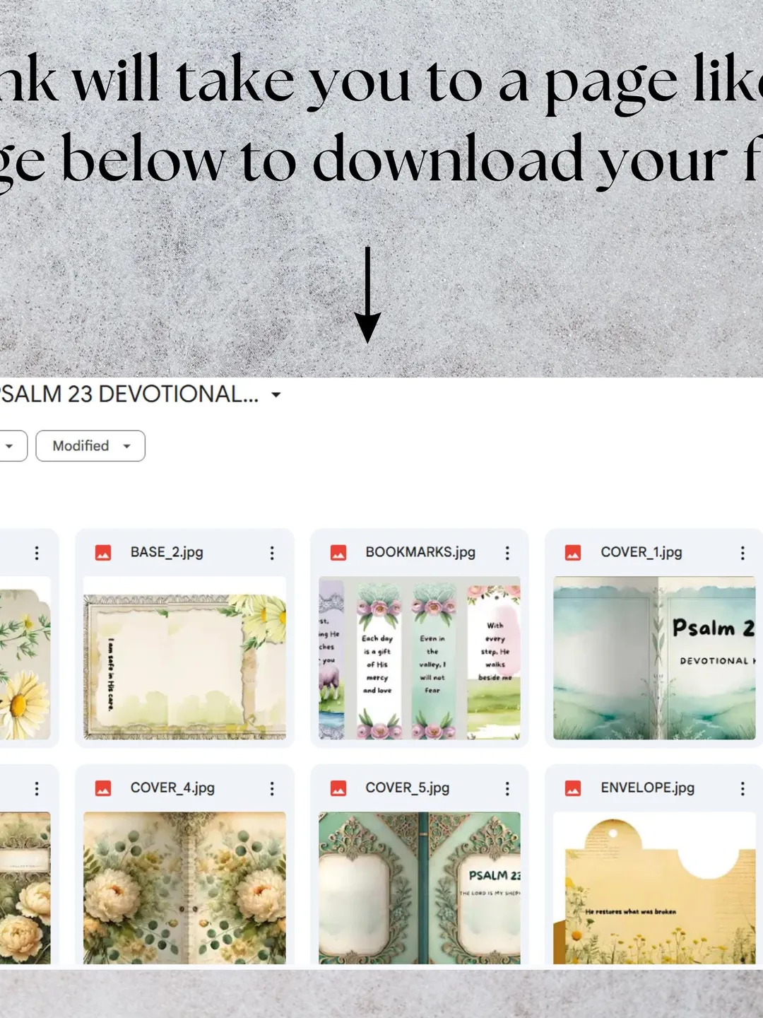 Psalm 23 Devotional Kit | Printable Bible Journaling Pages | Digital ...