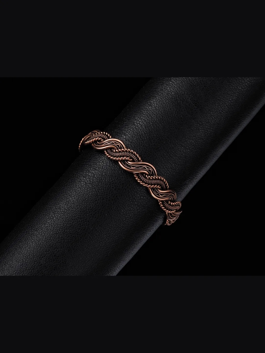 Wire wrapped copper bracelet for woman Antique style copper jewelry WireWrapArt