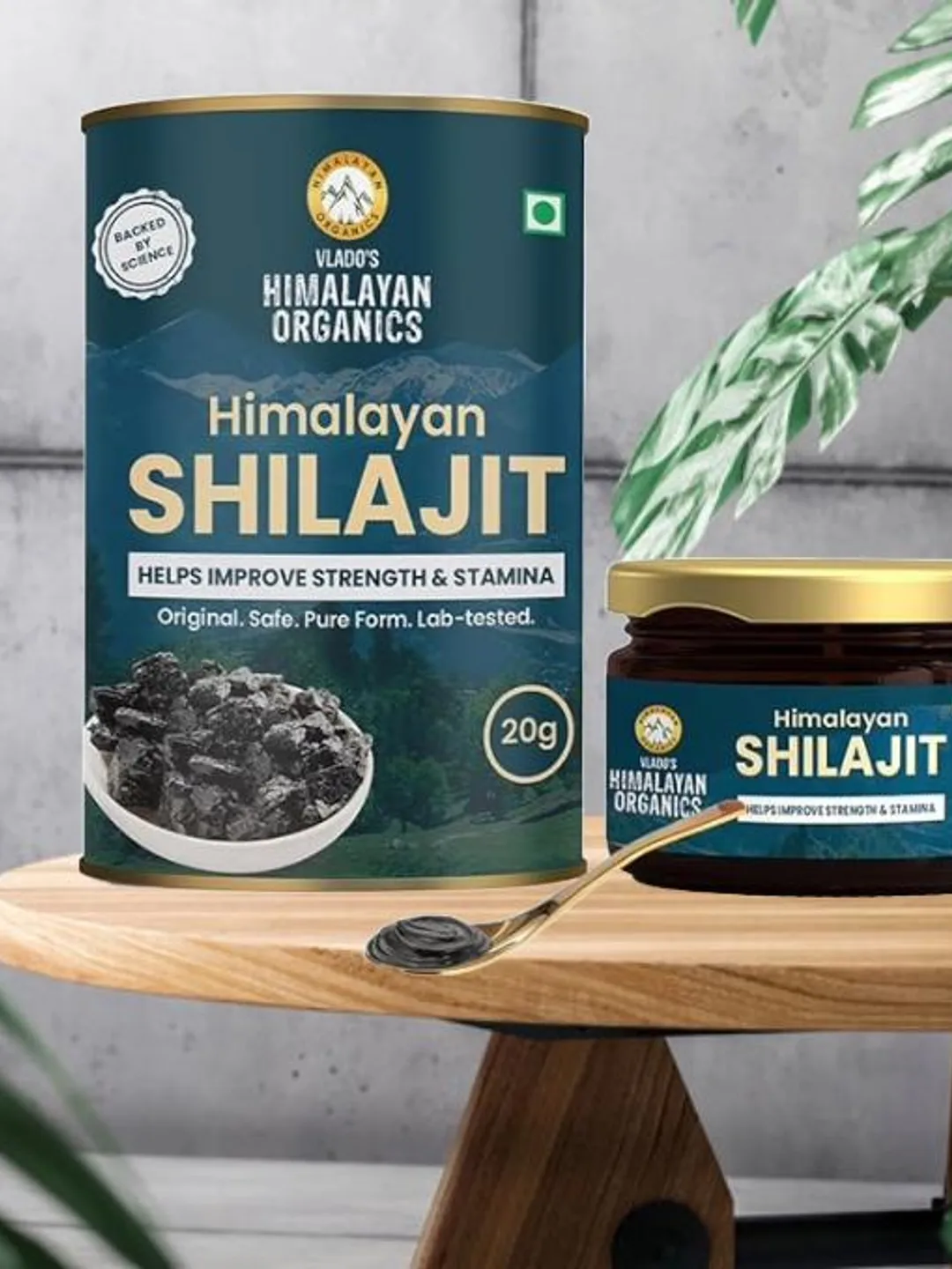 Himalayan Organics 100% Pure Most Authentic Resin Shilajit With Fulvic ...