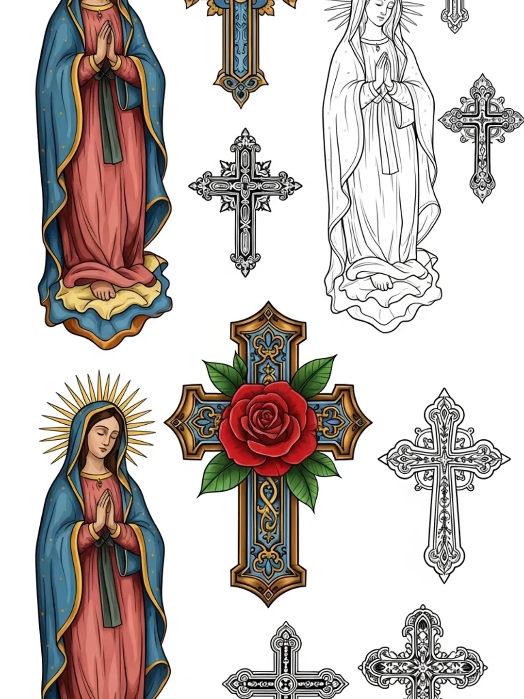 Jesus SVG Bundle, Christian Svg, Jesus Cut Files, Jesus Clipart, Religious Svg, God Svg, Jesus Cross Svg, Cross Svg