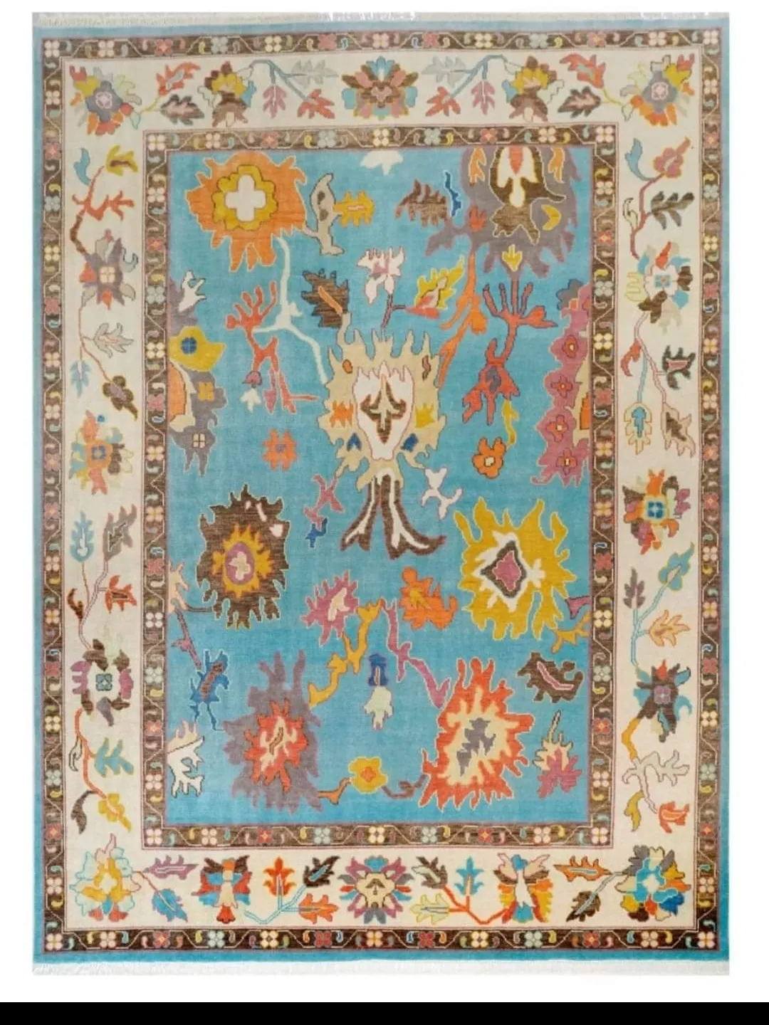 Hand knotted rug