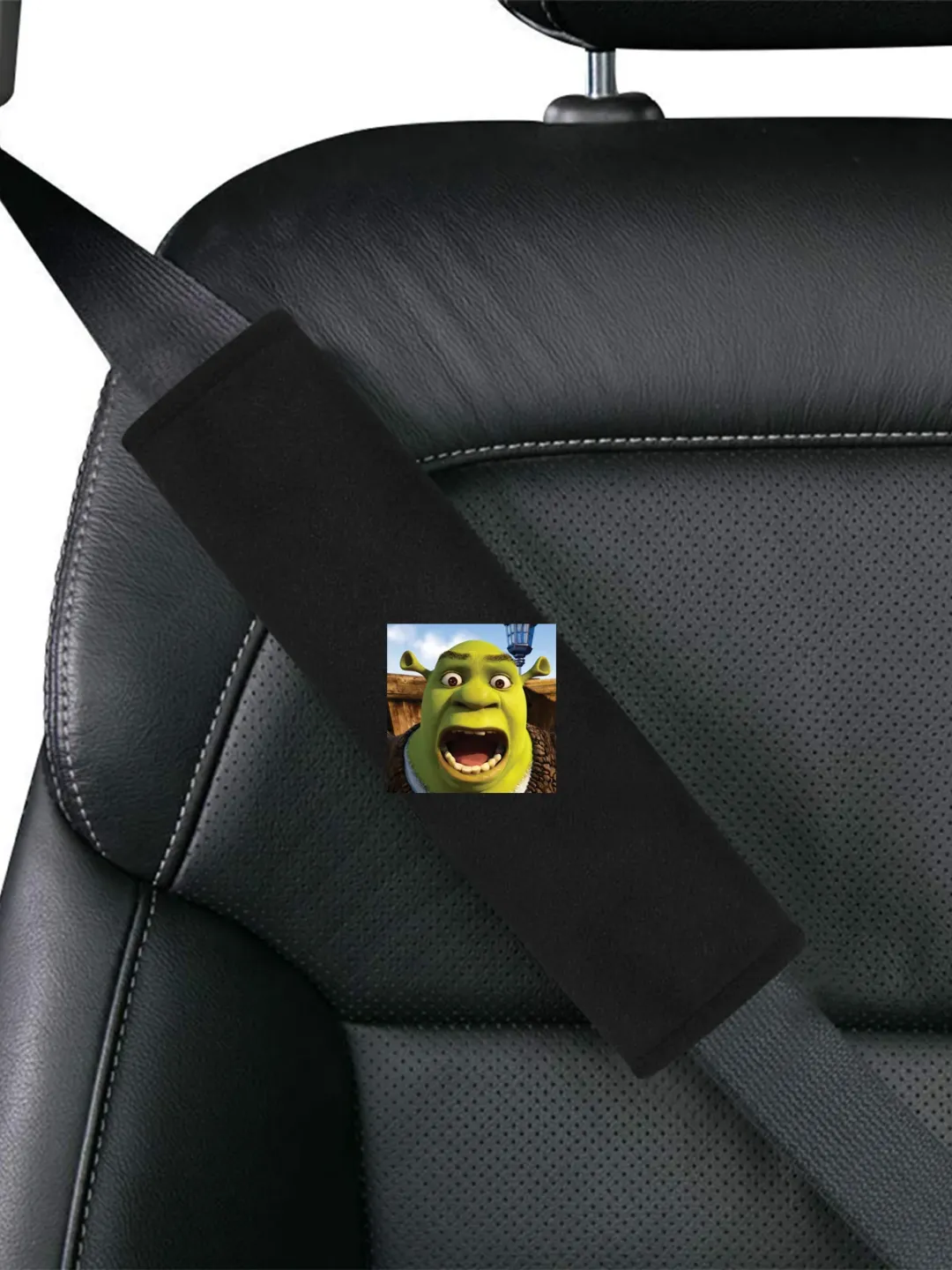 With Shrek Seat Belt Shoulder Pad