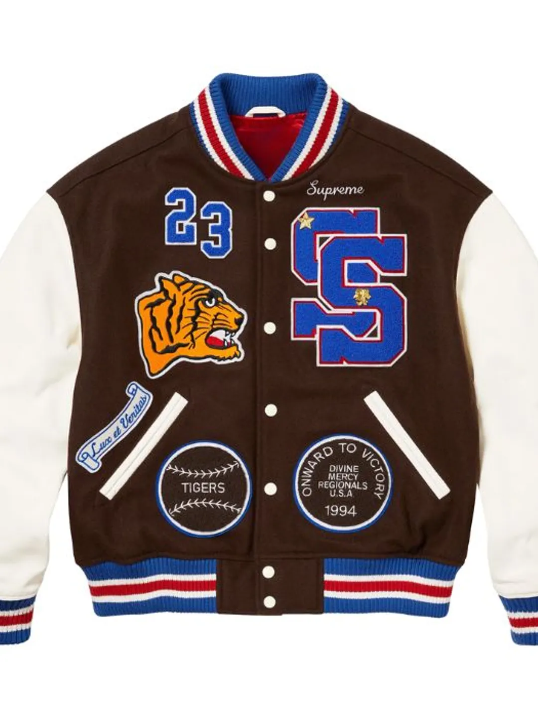SUPREME VARSITY JACKET