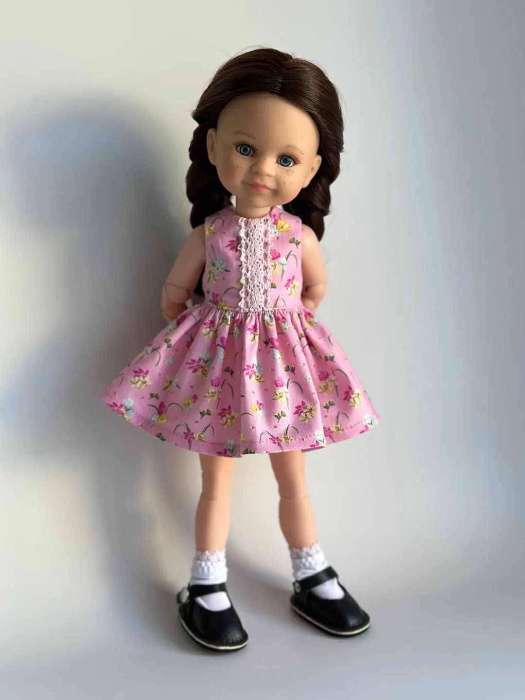 Tiny Charmer dress pattern for Paola Reina dolls
