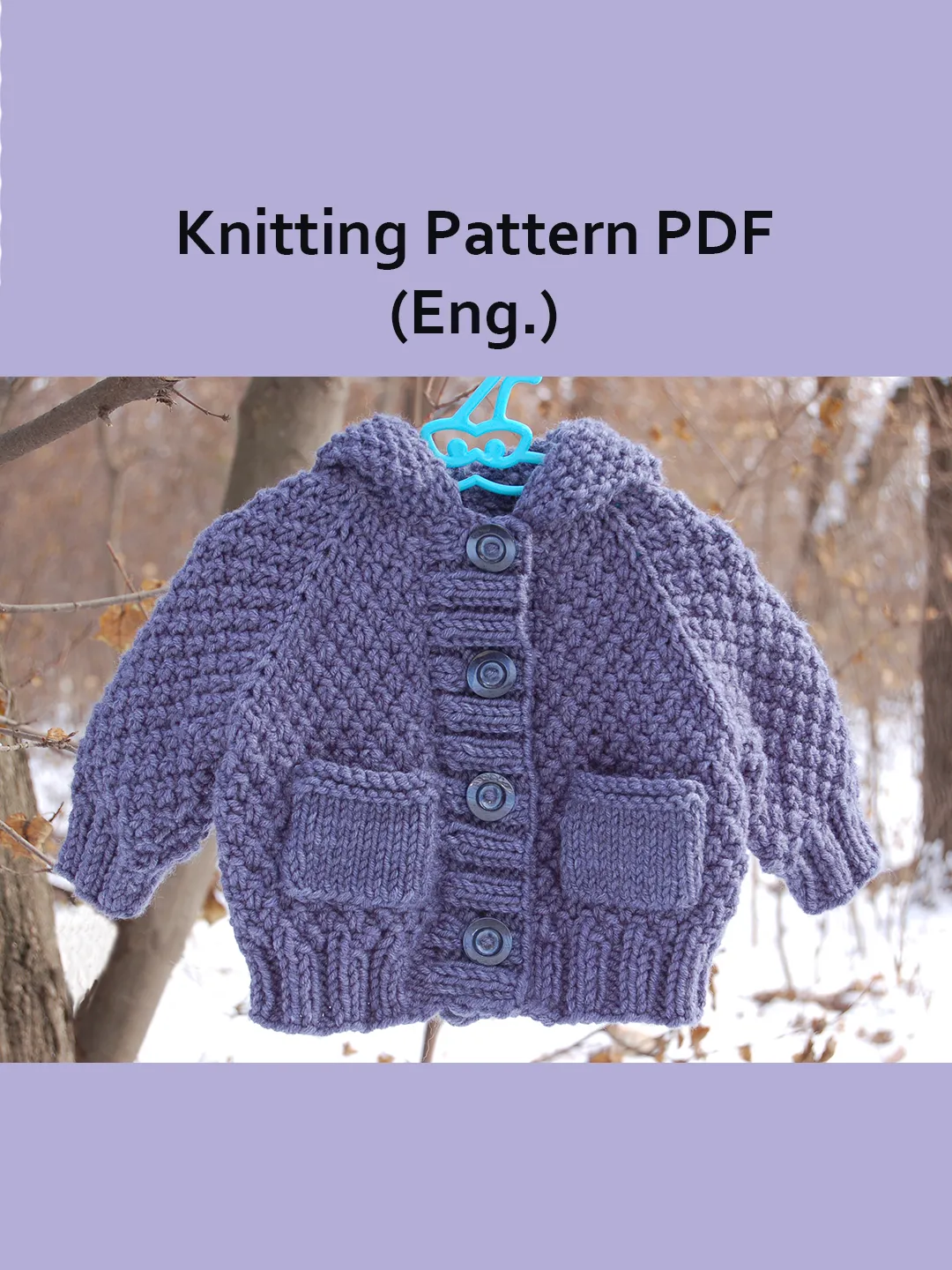Knitted Baby Cardigan Pattern, Hooded Knitting Baby Jacket, Knitting  Cardigan Baby Pattern, Knitted Baby Sweater, Newborn Coat Knitting, Baby  coat knit pattern, PDF file in English, image size:1080x1440