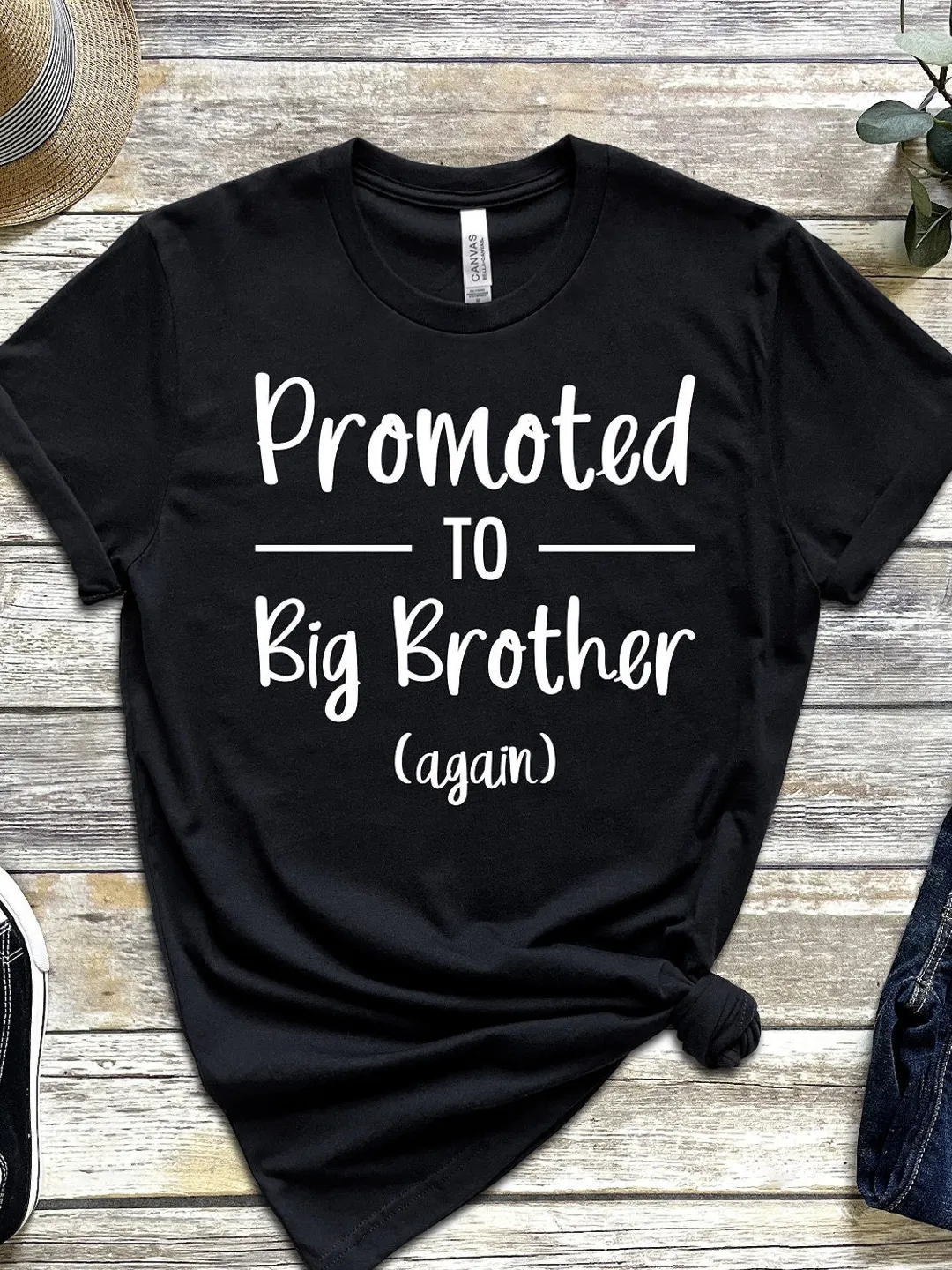 Big Brother Shirt: Future Sibling Announcement, Pregnancy Reveal - Soft Cotton Blend Tee