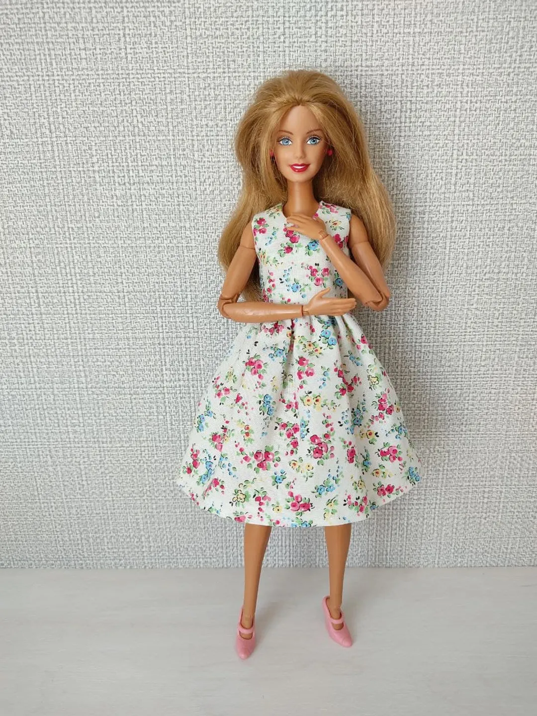 Barbie dress pattern.