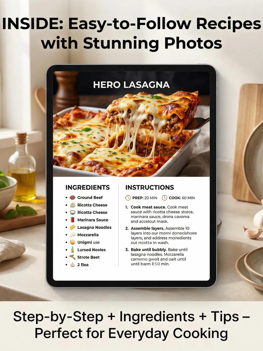 Digital Cookbook Bundle 500 Recipe Ebooks PDF | Meal Planning Easy ...