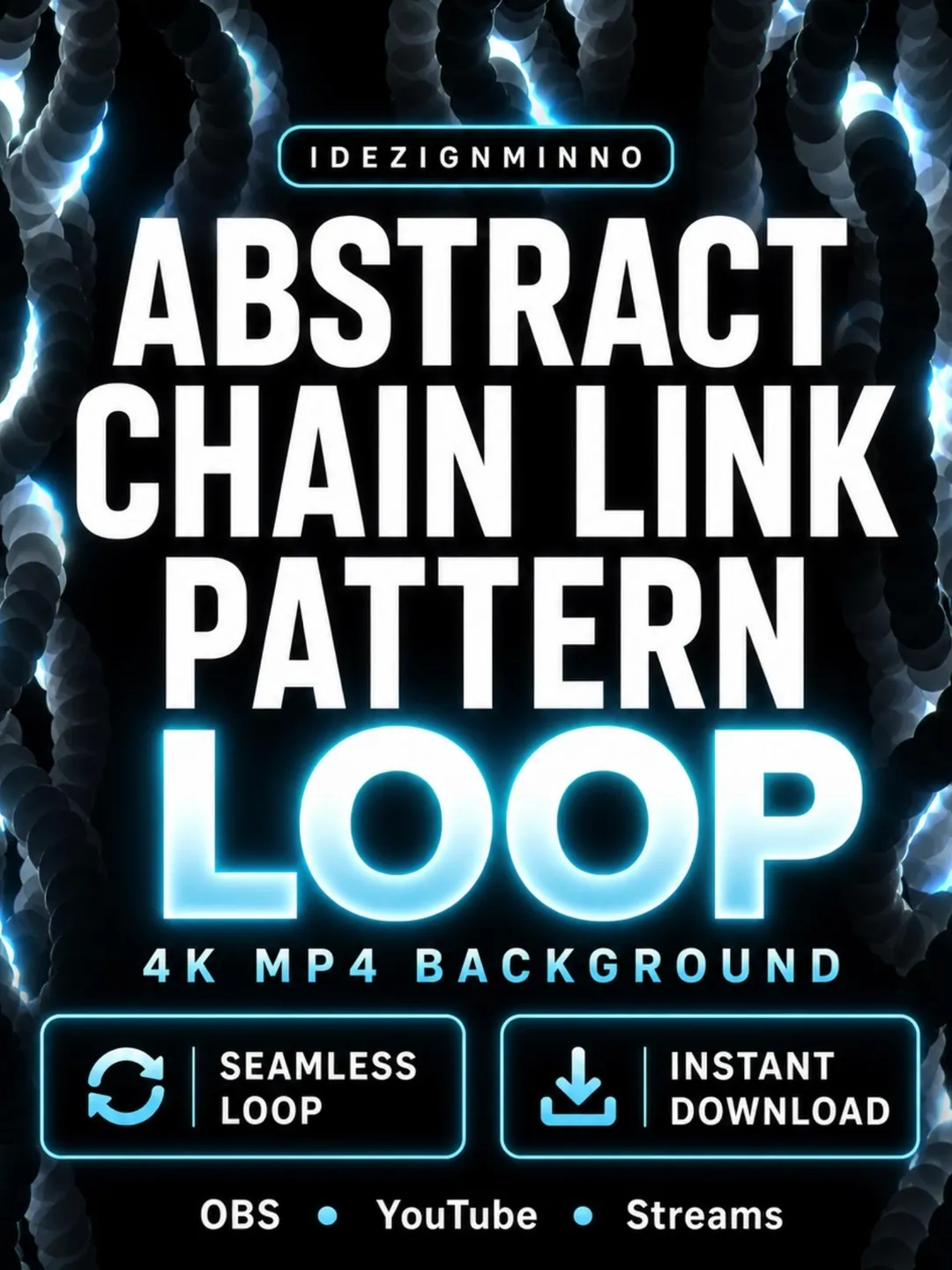 Neon Network Lines Background | Futuristic Tech Animation | Abstract ...