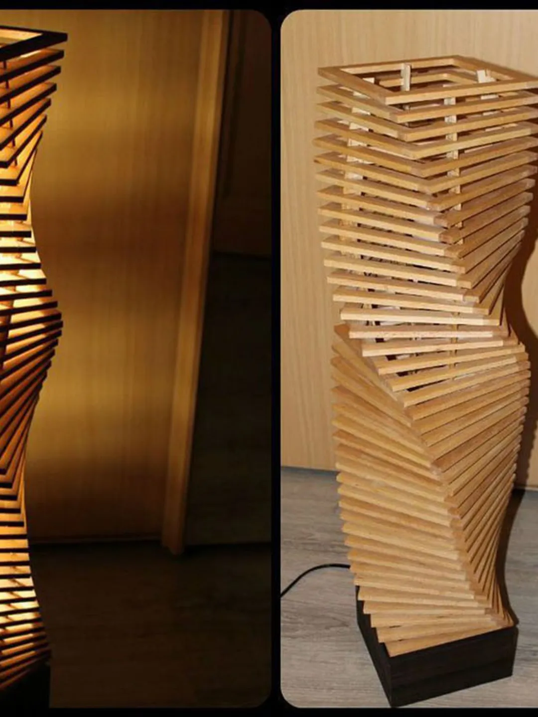 Digital Template Cnc Router Files Cnc Lamp Files for Wood Laser Cut Pattern