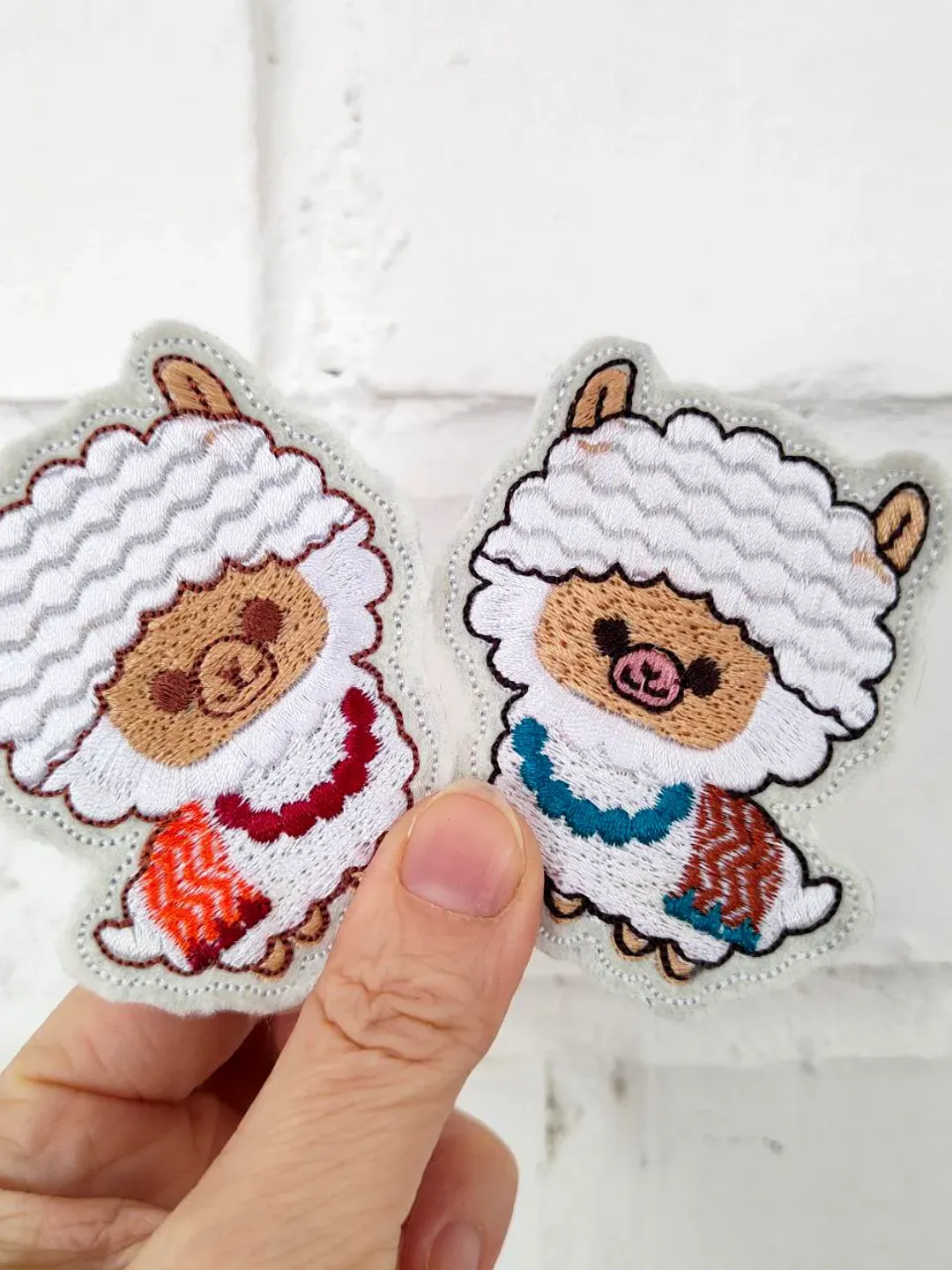 machine embroidery design cute little lamb