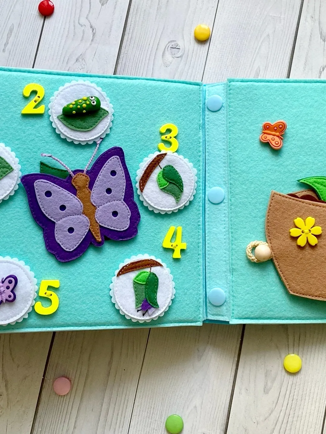 Science Quiet book pattern PDF & Tutorial pages, Felt book pattern svg ...