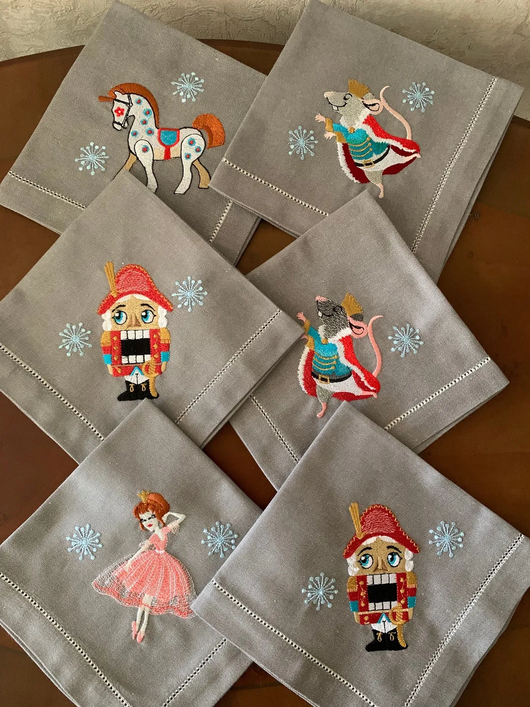 A set of machine embroidery designs "The Nutcracker"