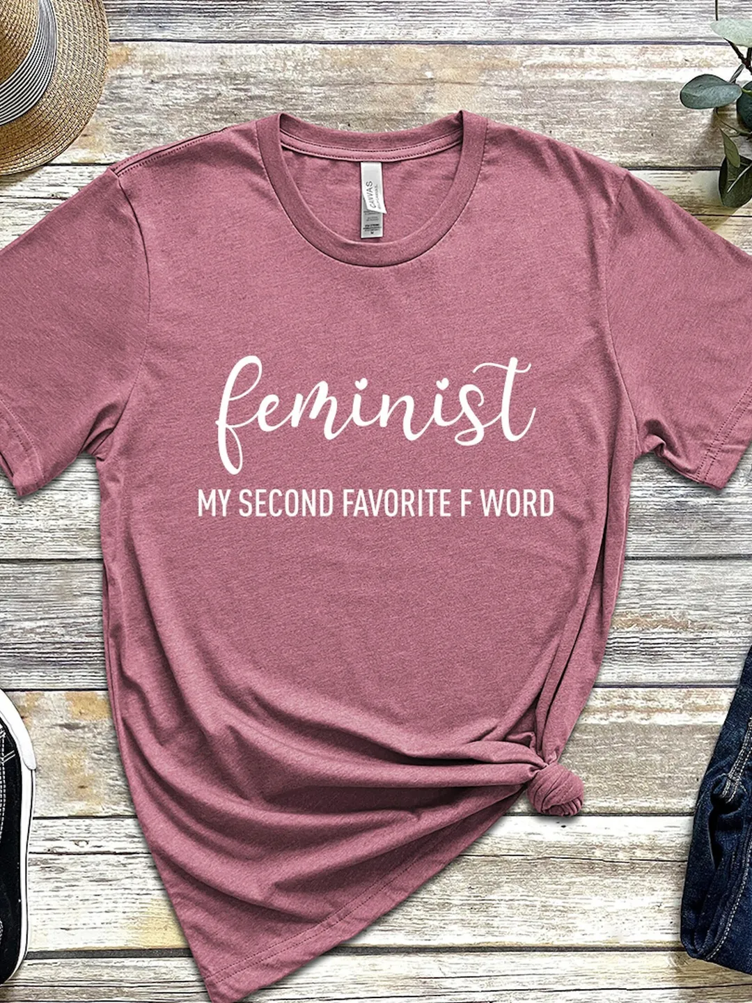 Feminist Shirt - Feminism Quote, Relaxed Fit Cotton Tee