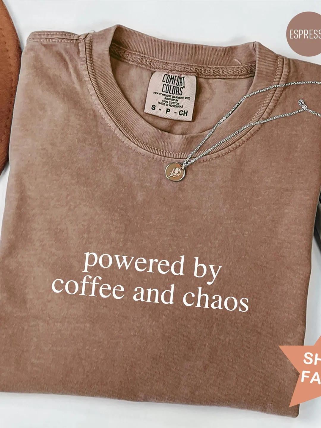 Funny Coffee Shirt: Sarcastic Mom Tee - Casual Comfort Colors®