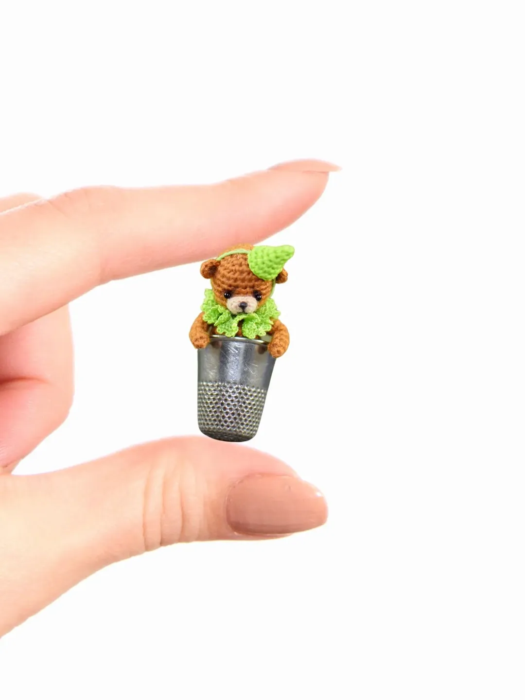 Crochet mini bear pattern, Easy bear crochet pattern,PDF pattern for toy Amigurumi, bear cub pattern