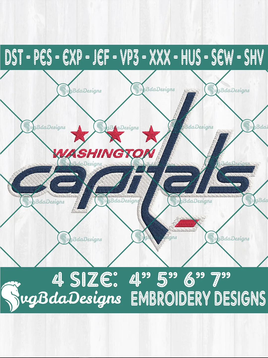 Washington Capitals Machine Embroidery Designs | NHL Hockey Logo Digital  Files, image size:1080x1440