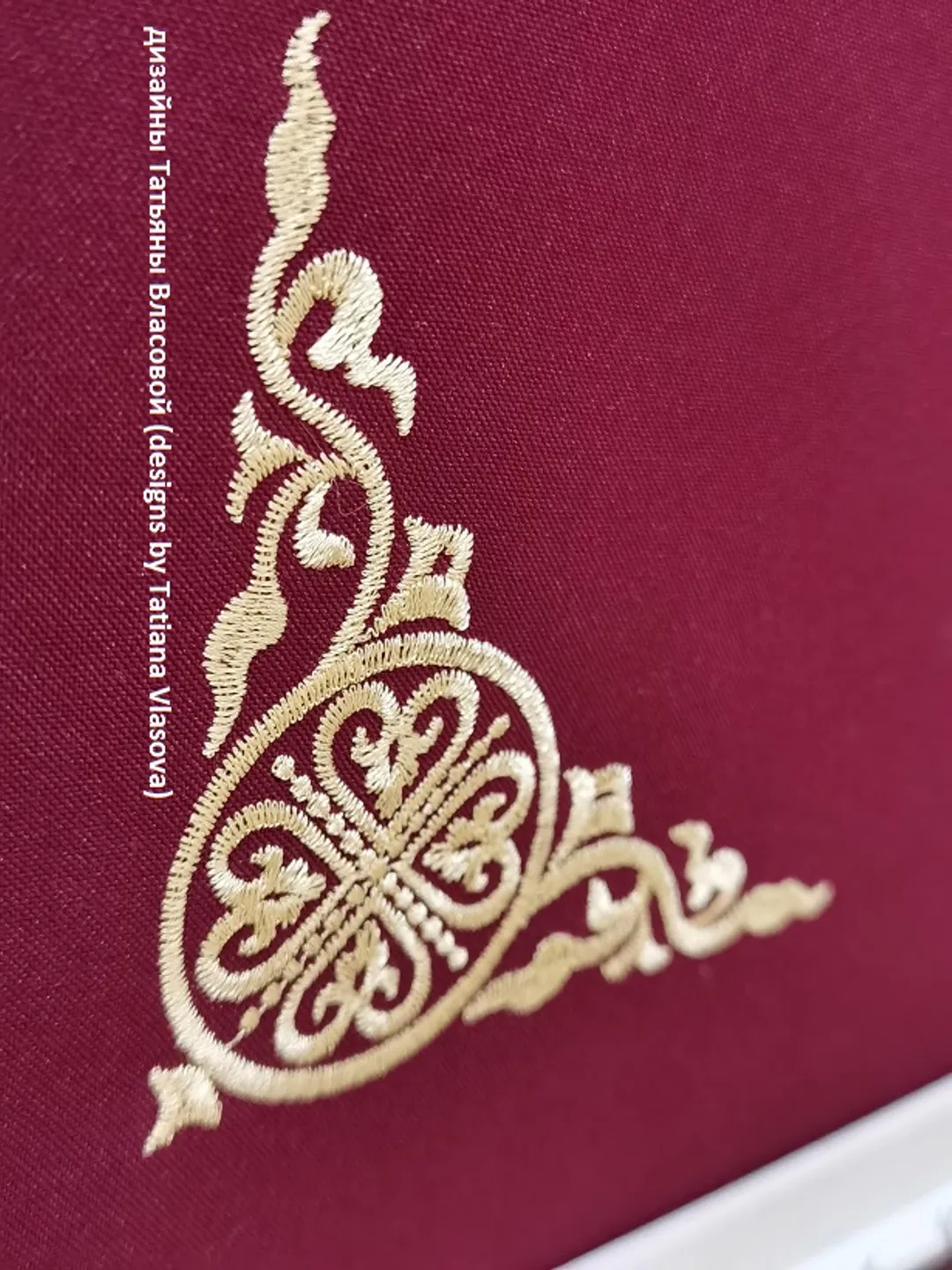 "Corners" are machine embroidery designs.