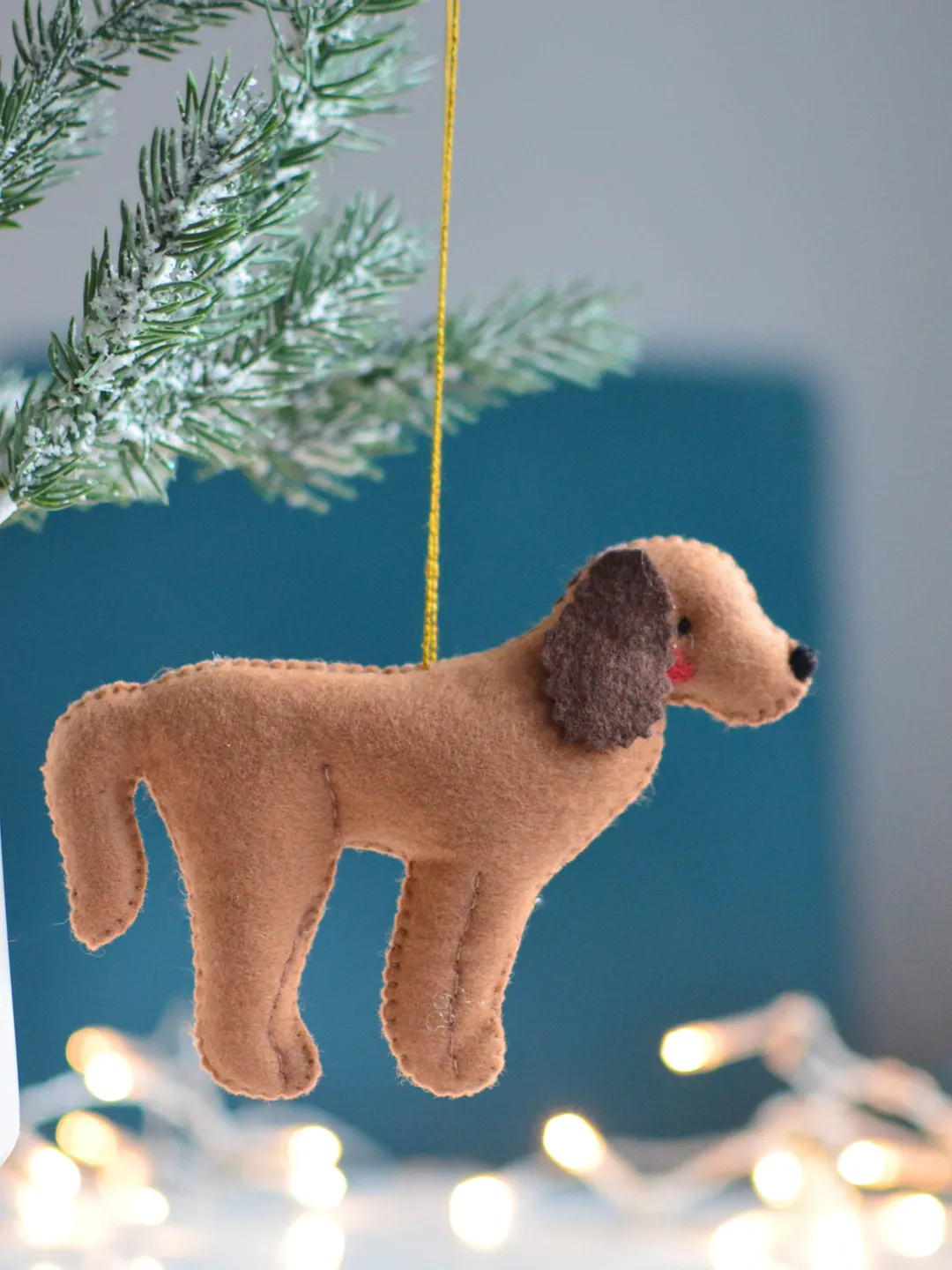 PDF Dog ornament Pattern , hand sewing patterns, puppy plush EASY DIY