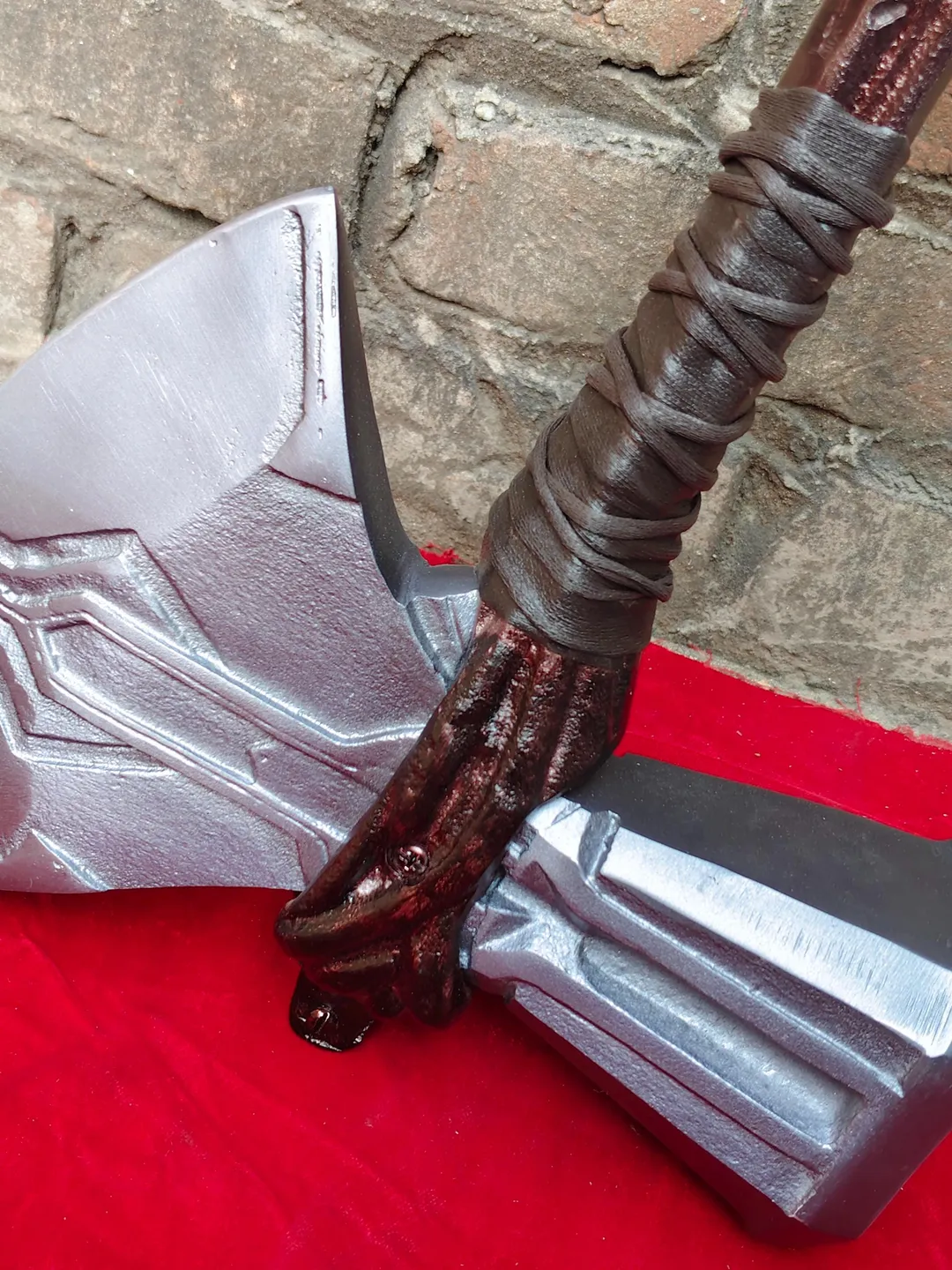Avengers Infinity War Thor Storm breaker Axe – Metal Look Cosplay Prop