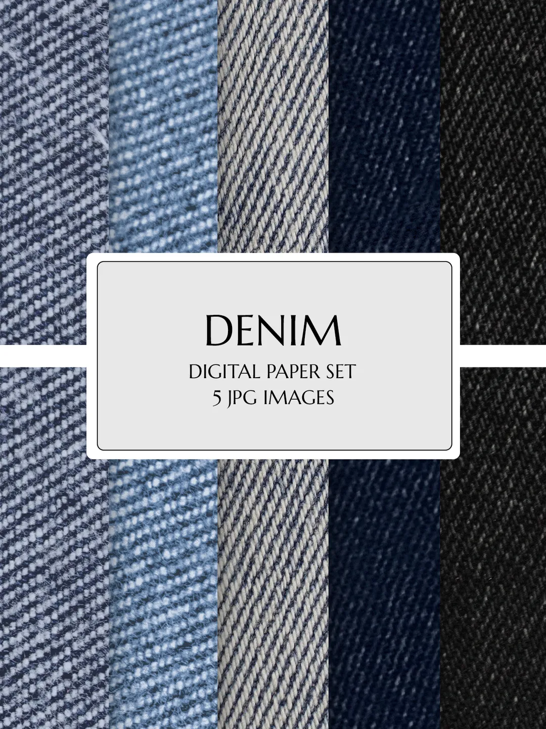 Denim Digital Paper, Denim Digital Paper Pack, Denim Digital Paper Set ...