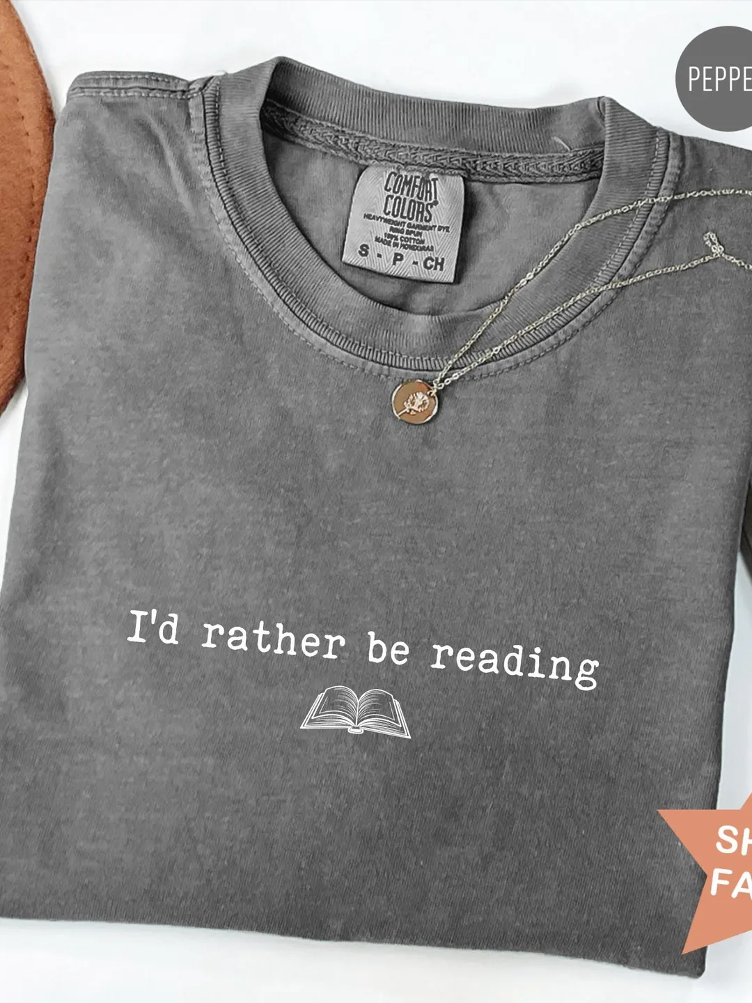 Comfort Colors® Women's Reading Shirt, Librarian Gift, Booklover T-Shirt Gift, Readers Tshirt Minimalist Tee Bookworm Shirt, Bookish Shirt