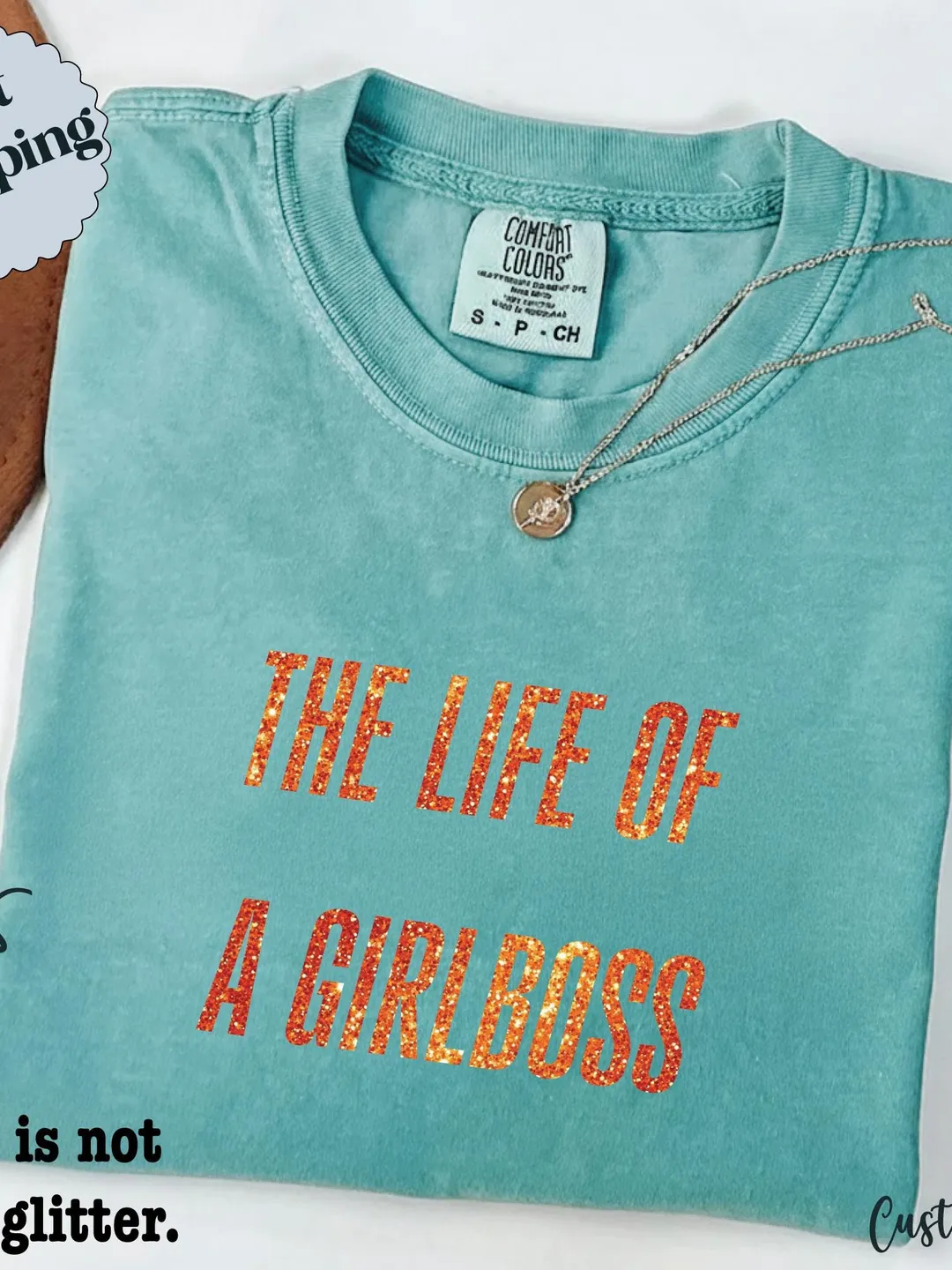Girlboss Comfort Colors Tee, Retro Aesthetic Graphic Shirt