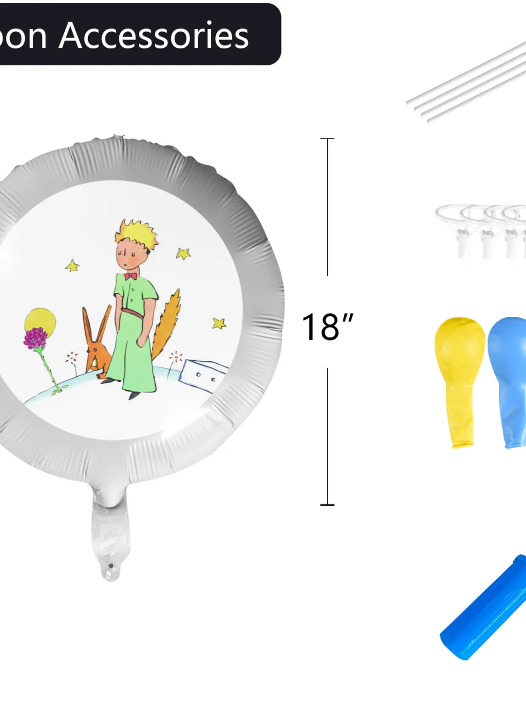 Little Prince Foil Balloon