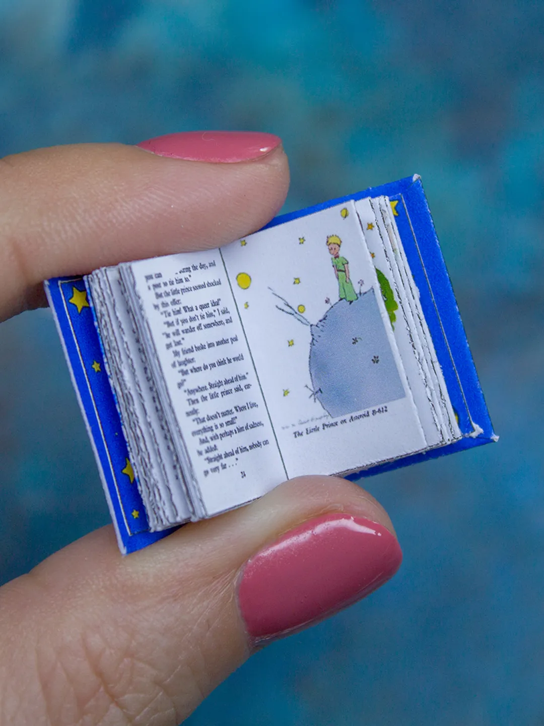 TEMPLATE Miniature book about The Little Prince
