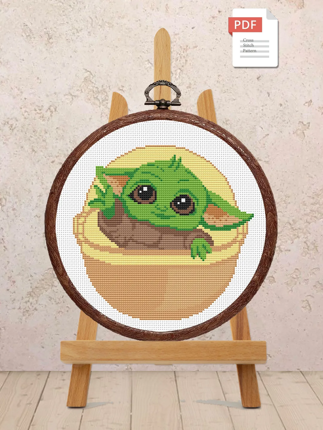 Baby Yoda Cross Stitch Pattern, Movies Cross Stitch Pattern, Movie Pattern, Wizard Cross Stitch Pattern, TV Cross Stitch Patterns #mv022