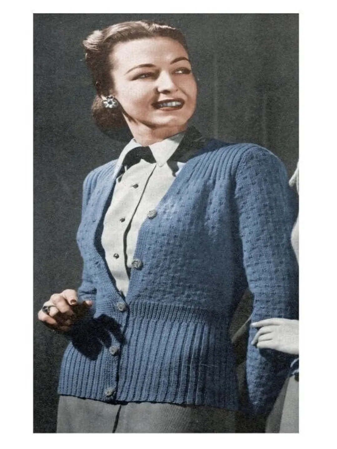 Cardigan knitting pattern, lace cardigan pattern, women knitting pdf