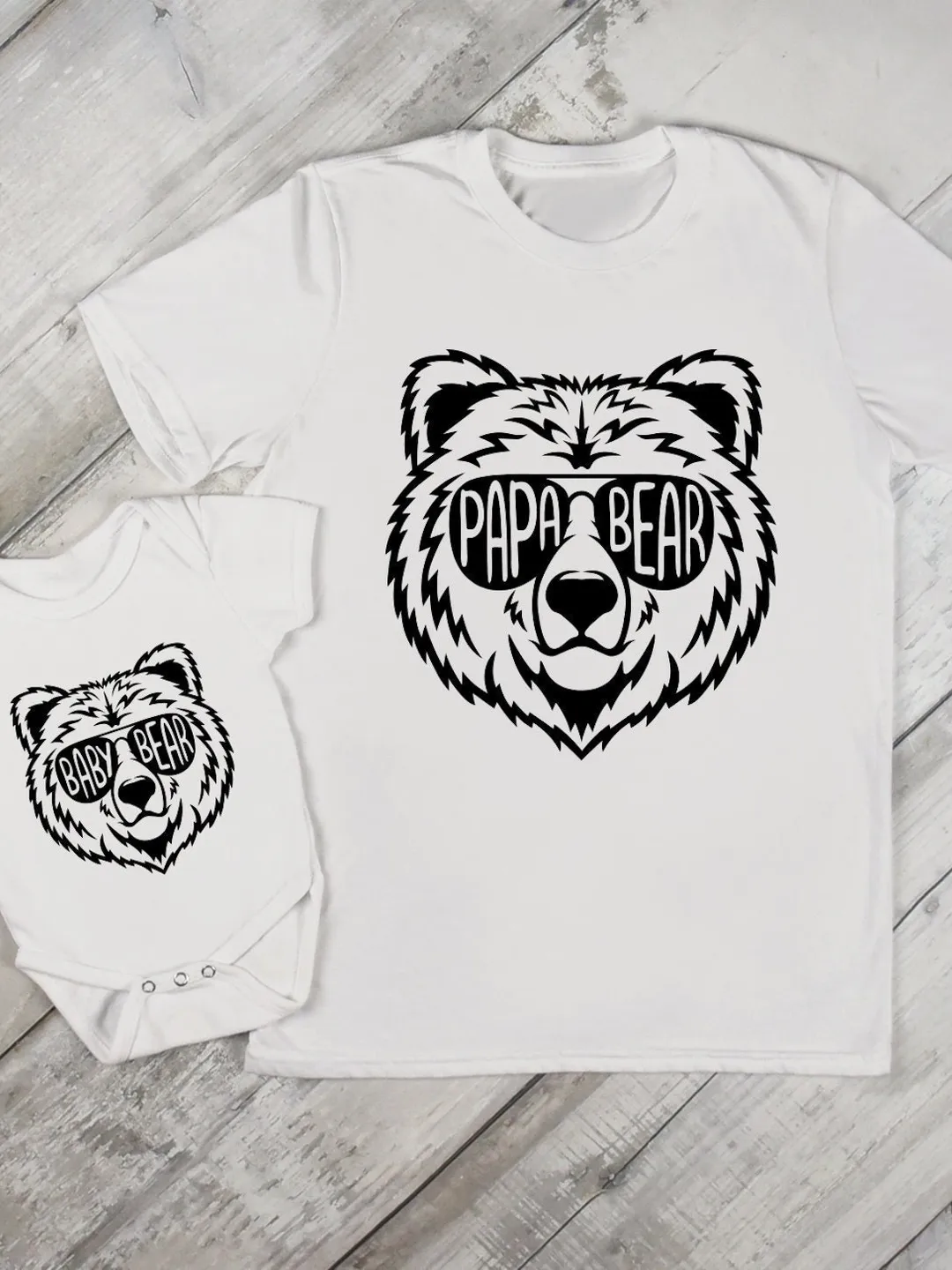 Papa Bear Shirt, Papa Baby Bear Matching, Papa Bear Baby Bear Shirt, Fathers Day Shirt,  New Dad Gift, Baby Shower Gift, Dad Shirt