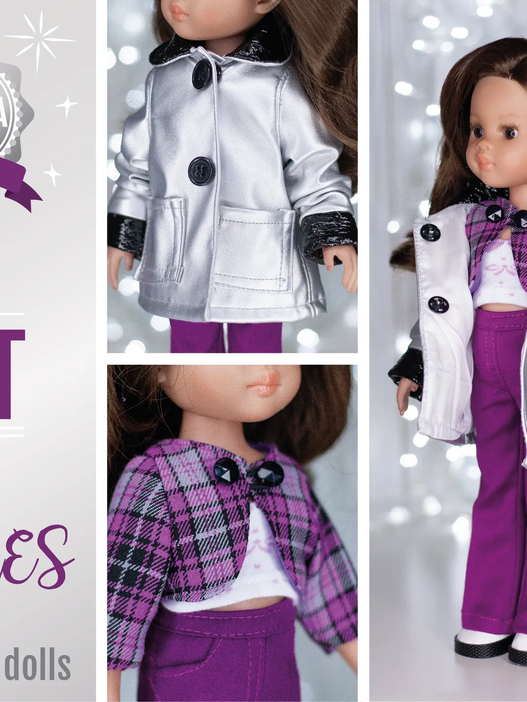 Paola Reina doll clothes Set, 13 inch doll clothes, Doll clothing, 32 cm doll clothes, Doll fashion, Dress up doll