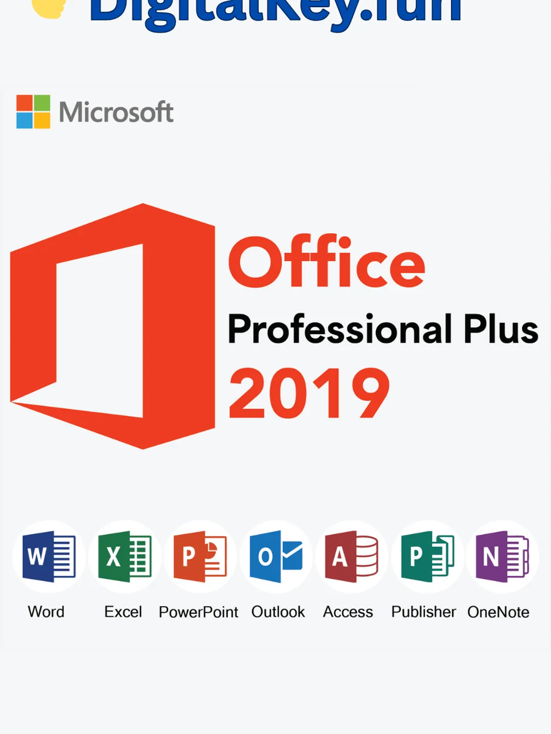Office 2019 Professional Plus 1PC Lifetime License Key🔑