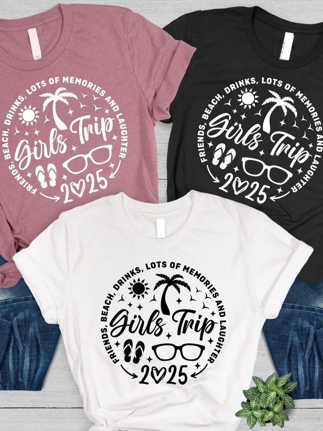 Girl's Trip Shirt 2025, Cruise Matching Shirt, Mother Daughter Vacation Tshirt, Girls Trip Matching Shirts