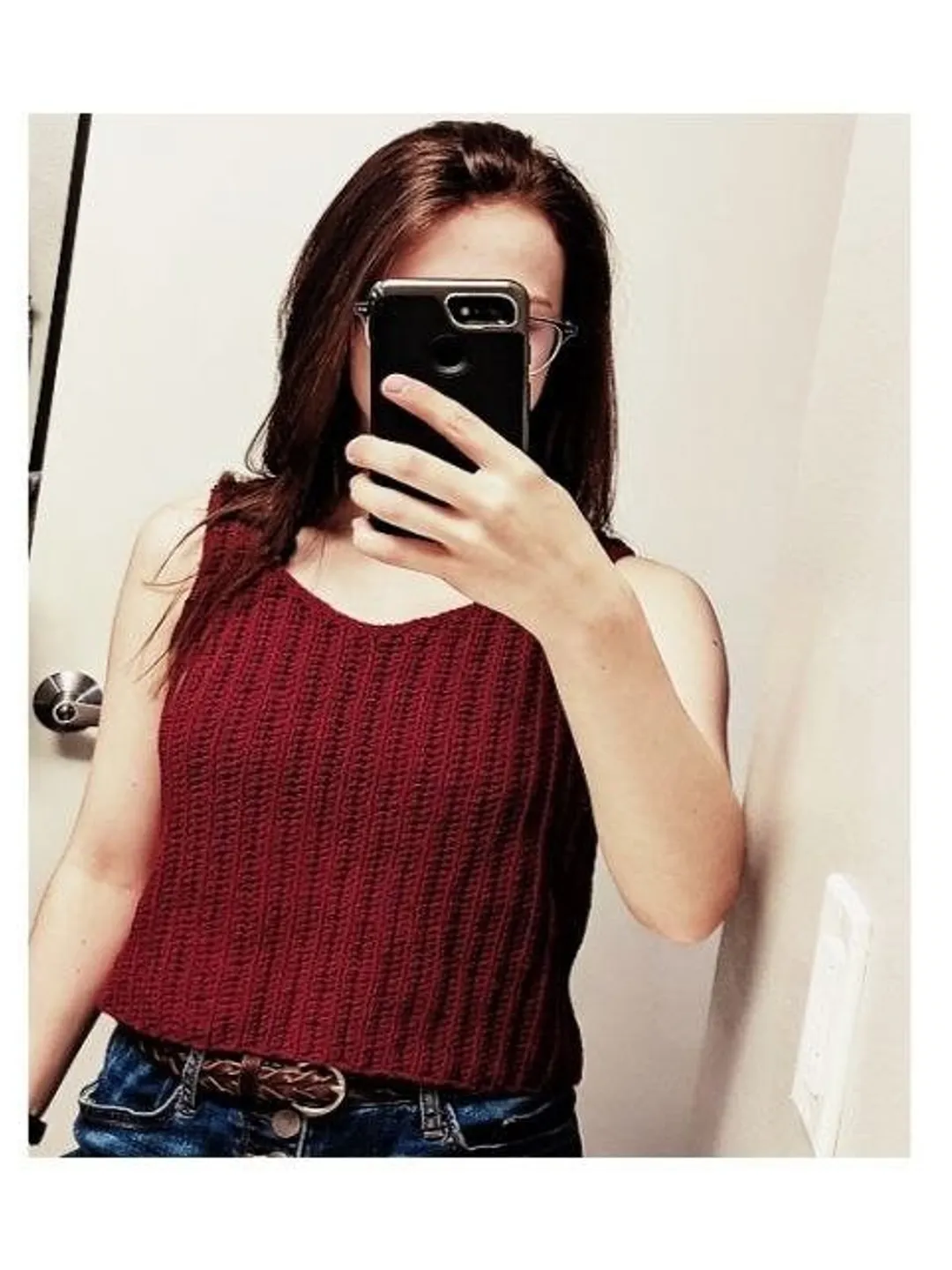 Crochet tank top pattern, easy top crochet pattern pdf