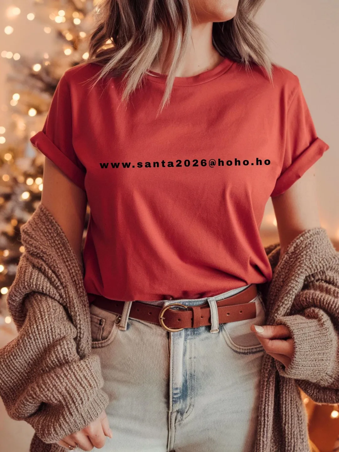 Funny Santa T-Shirt | Holiday Humor Tee