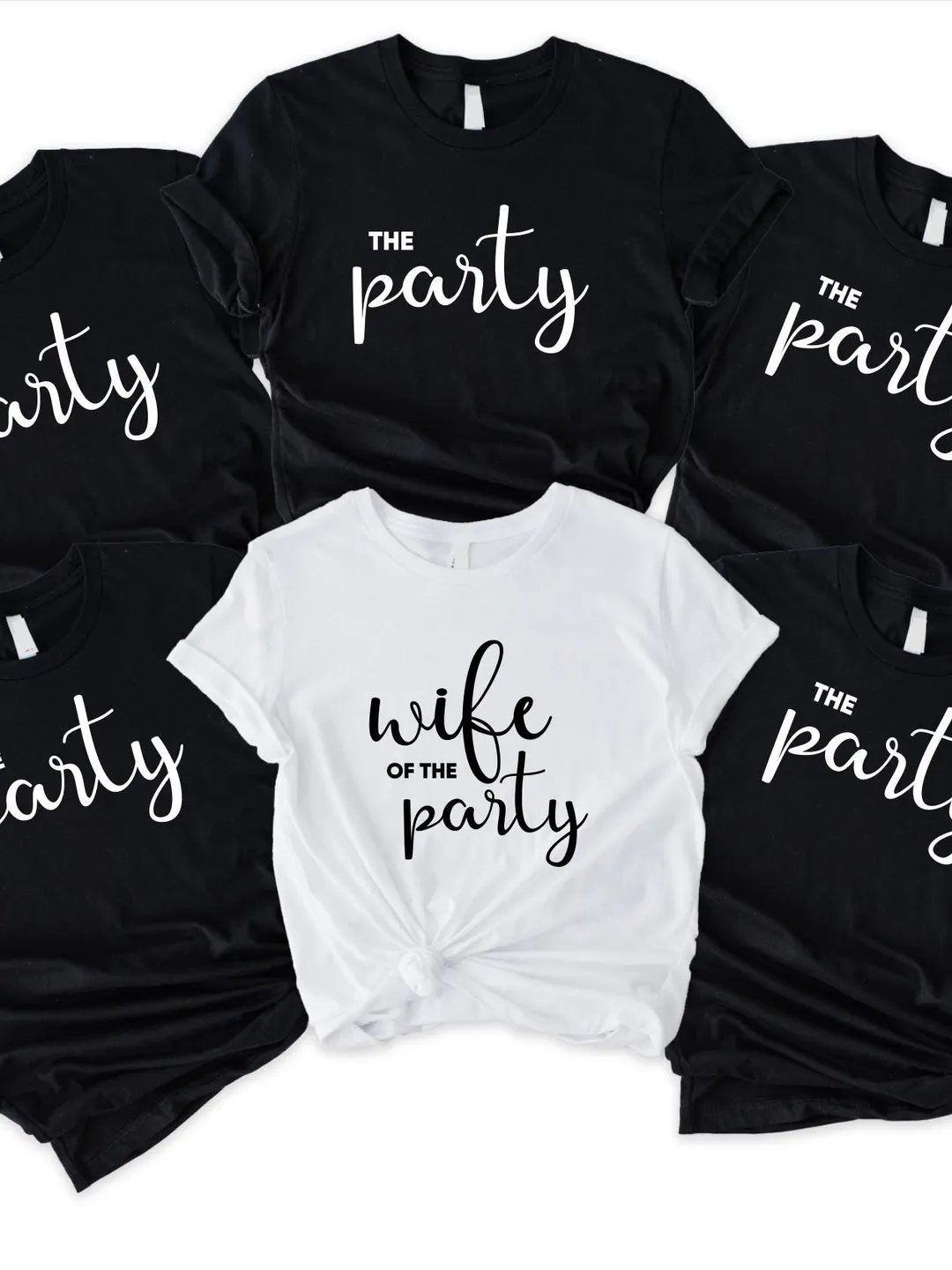 Bachelorette party shirts, Wife of the Party and The party shirts, matching bachelorette party shirts, Bachelorette favors, Bridesmaid shirt