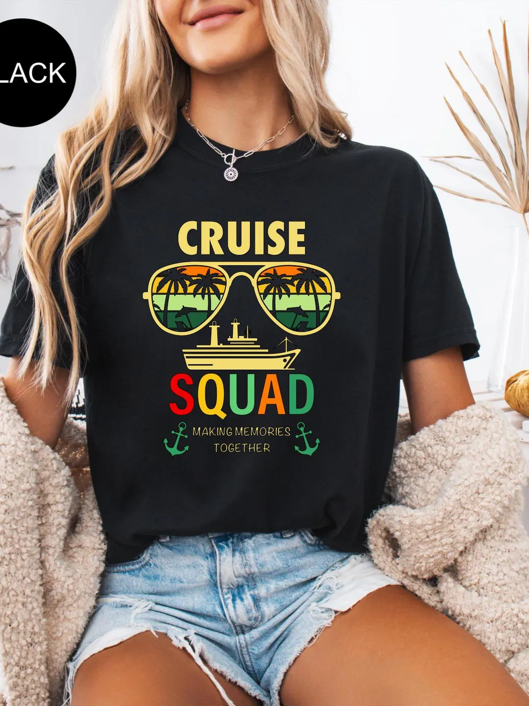 Comfort Colors® Cruise Squad Shirts, Family Cruise Tee, Family Trip 2025, Friends Cruise Shirts, Family Matching Shirt, Cruise Squad Shirt