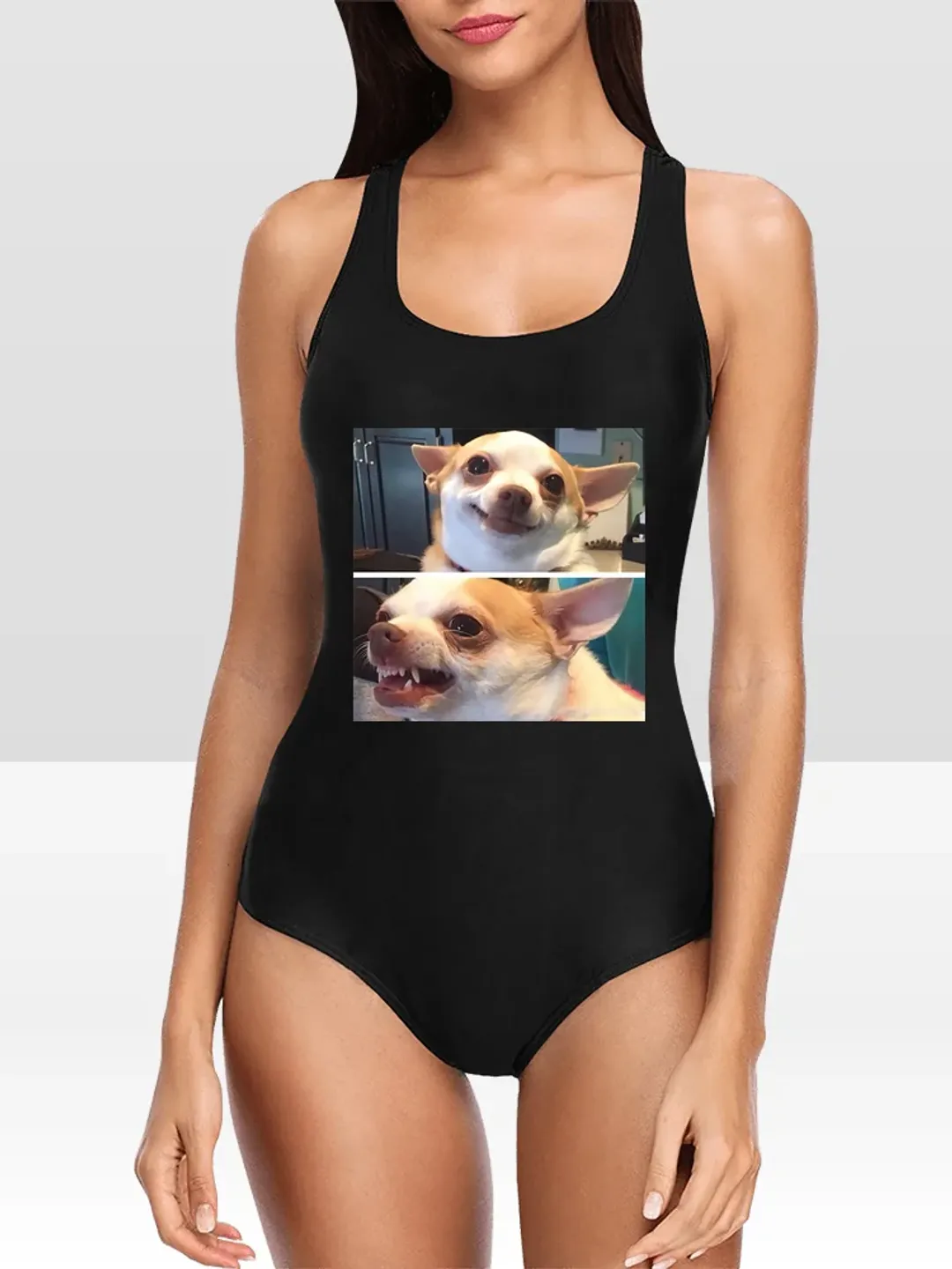 Y2K Meme One Piece Swimsuit