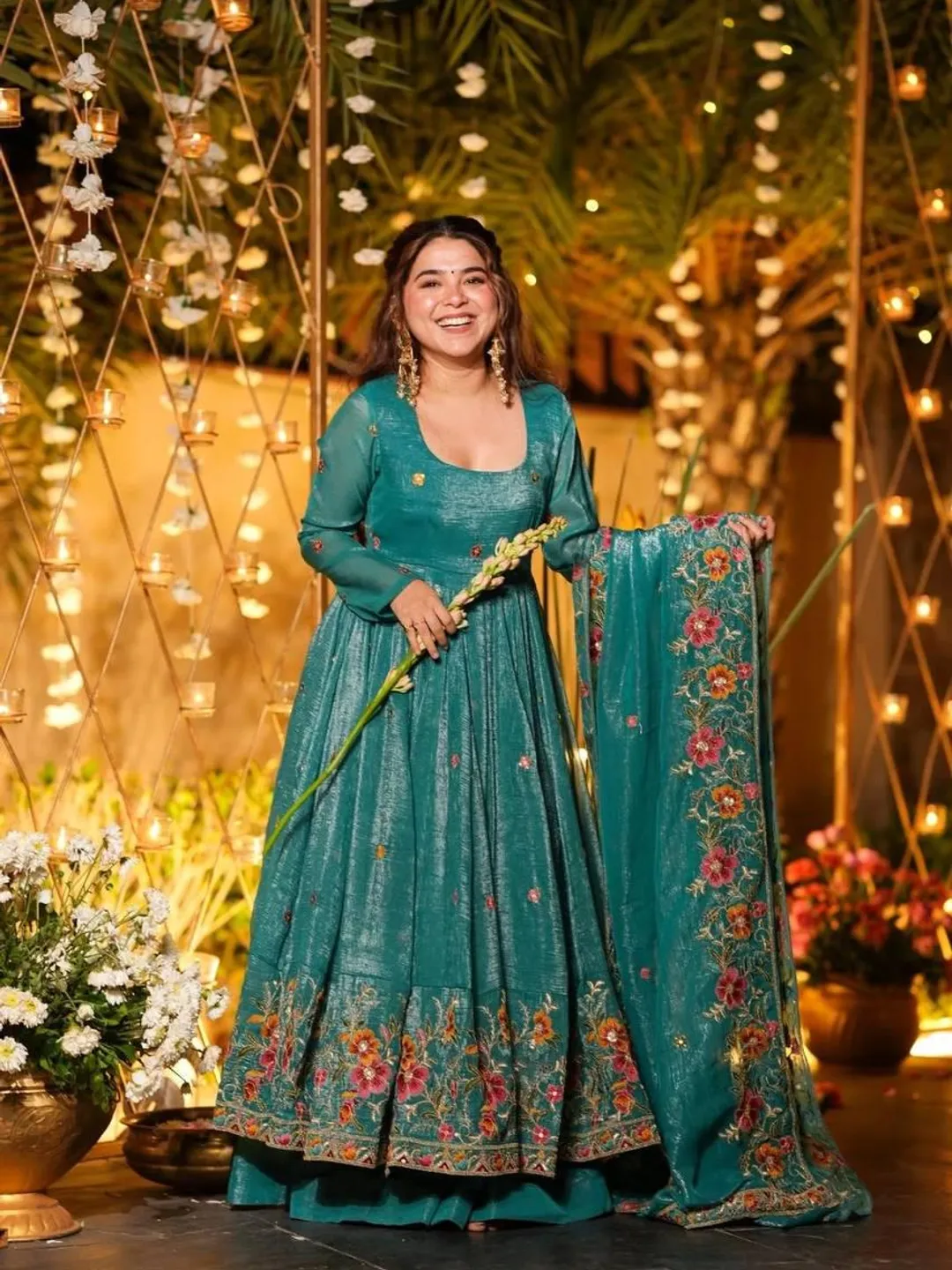 Embroidered Salwar Kameez | Indian 3-Piece Wedding Suit