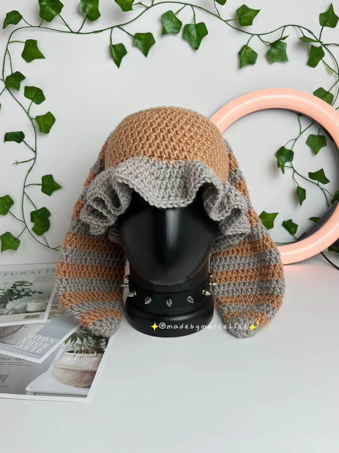 Crochet Cute Bunny Bucket Hat