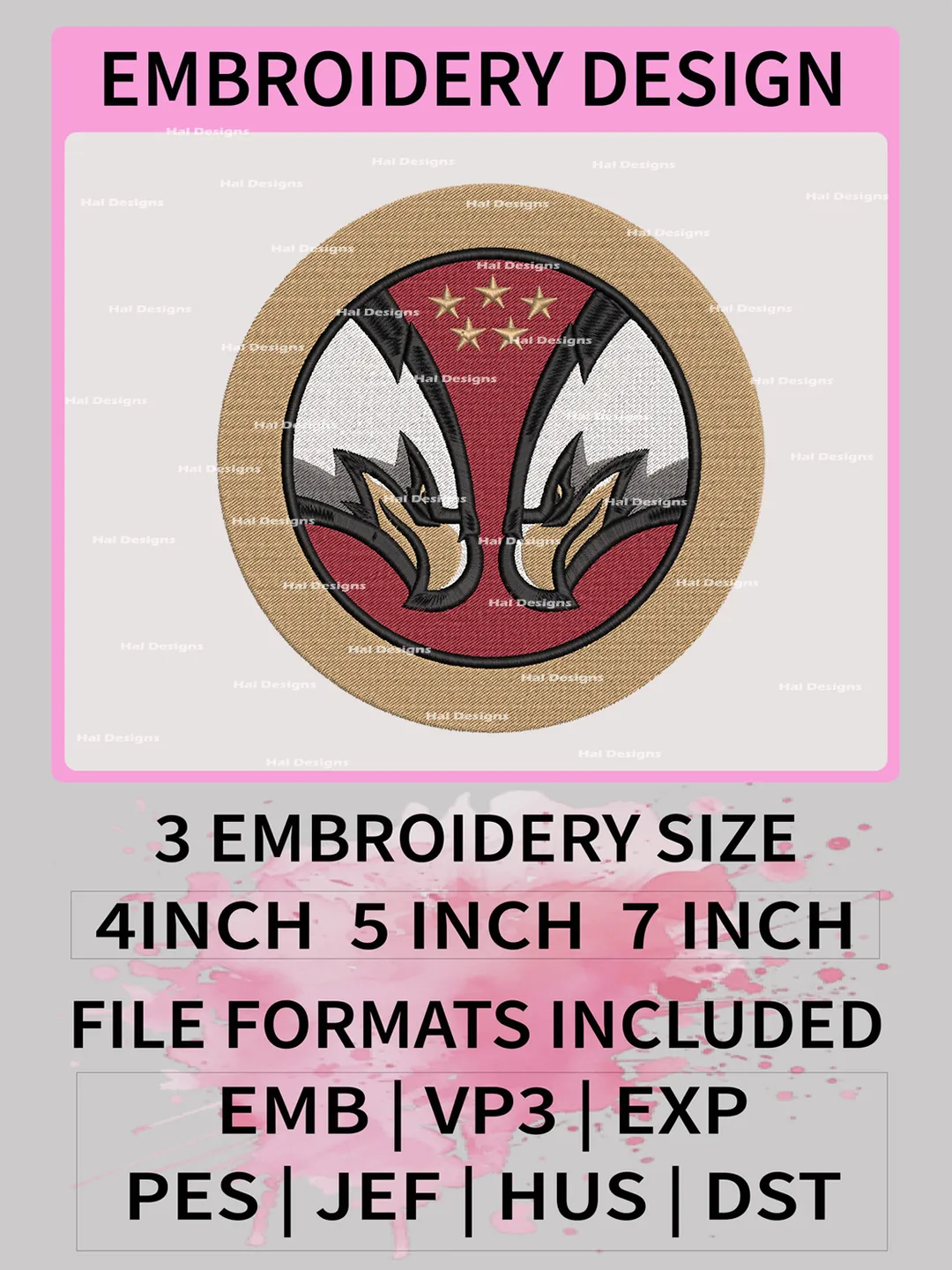 NCAA Boston College Eagles Embroidery File, 3 Sizes, 6 Formats, NCAA Machine Embroidery Design, NCAA Logo, NCAA Teams