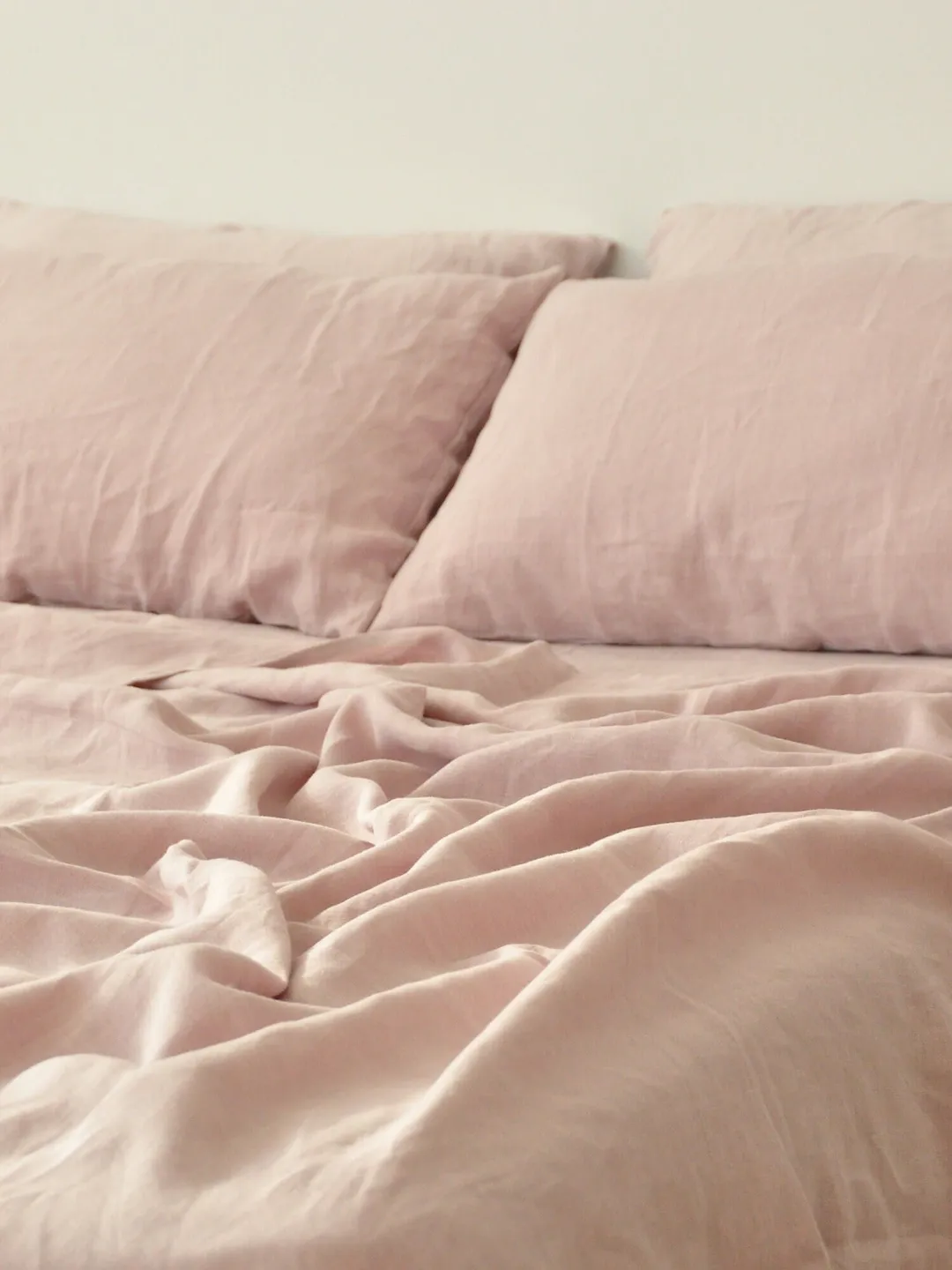 Dusty pink linen flat sheet / 1 Flat sheet / Softened linen sheet / Stonewashed linen / Linen bedsheet / Farmhouse decor