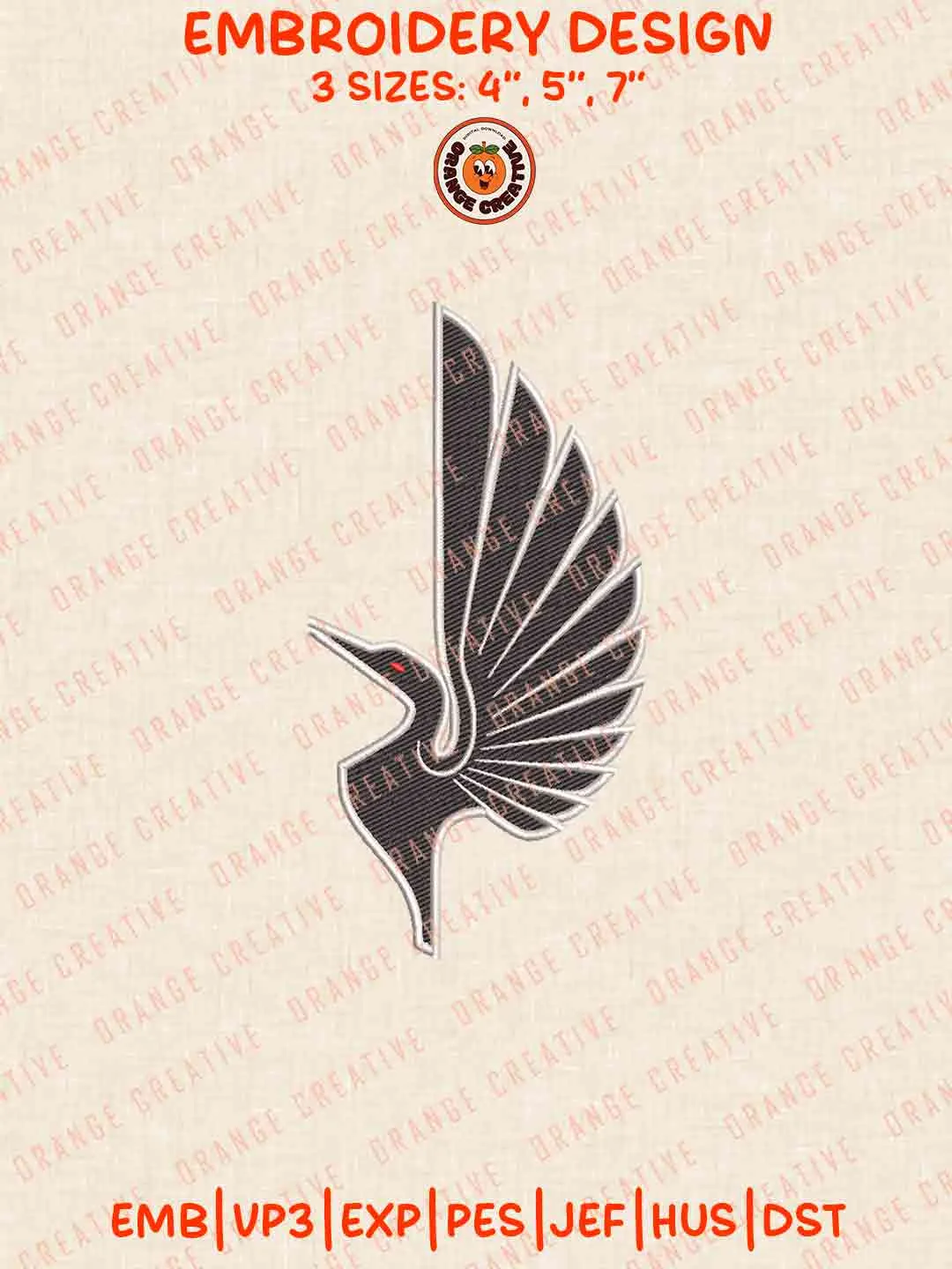Minnesota United FC Mascot Logo Embroidery Files, Minnesota United FC Embroidery Designs, League Soccer Machine Embroidery Files, MLS Minnesota United FC Logo Machine Embroidery, 3 sizes, Digital Download