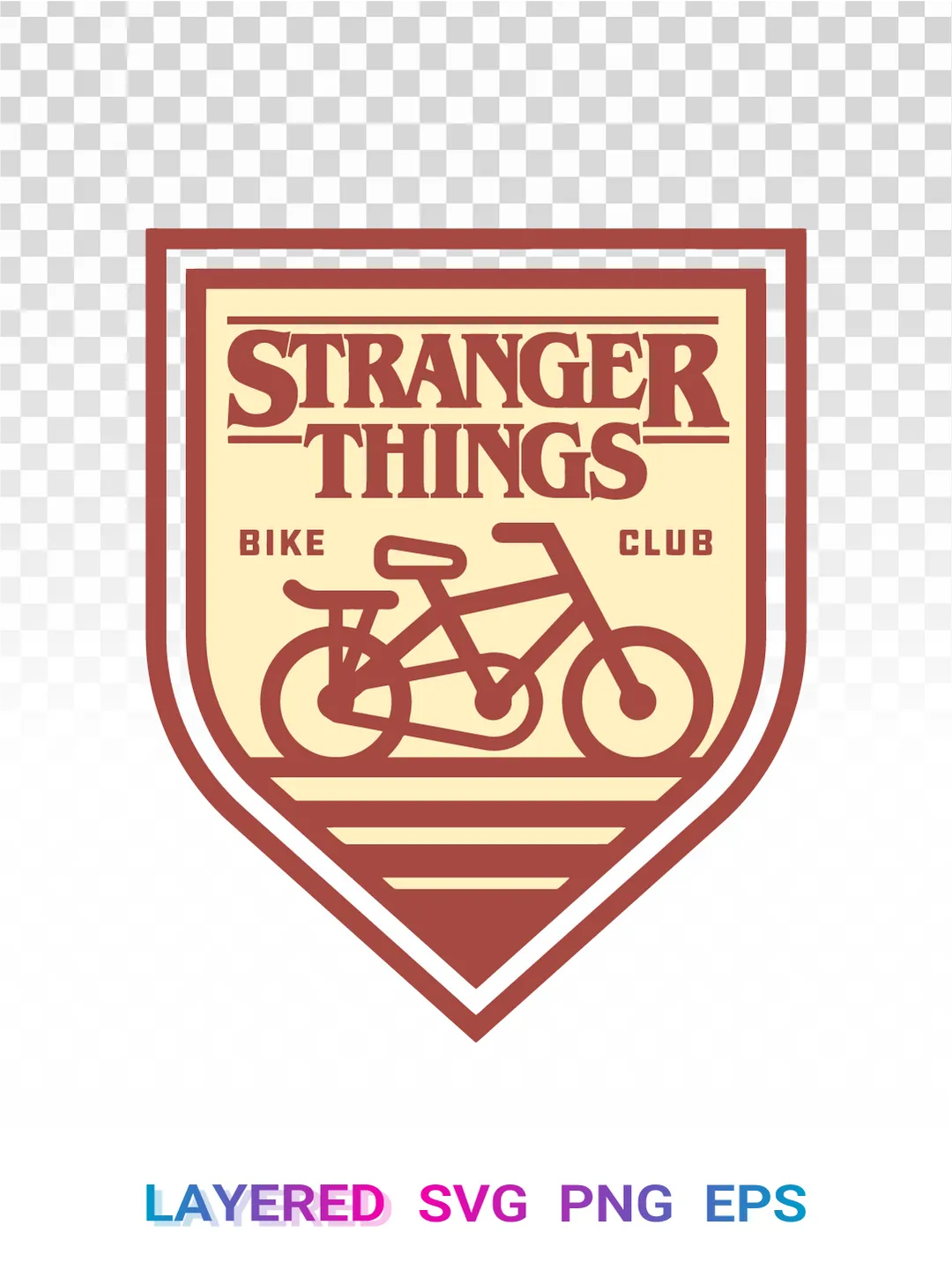 Iconic Stranger Things SVG for the Ultimate 80s Sci-Fi Superfan