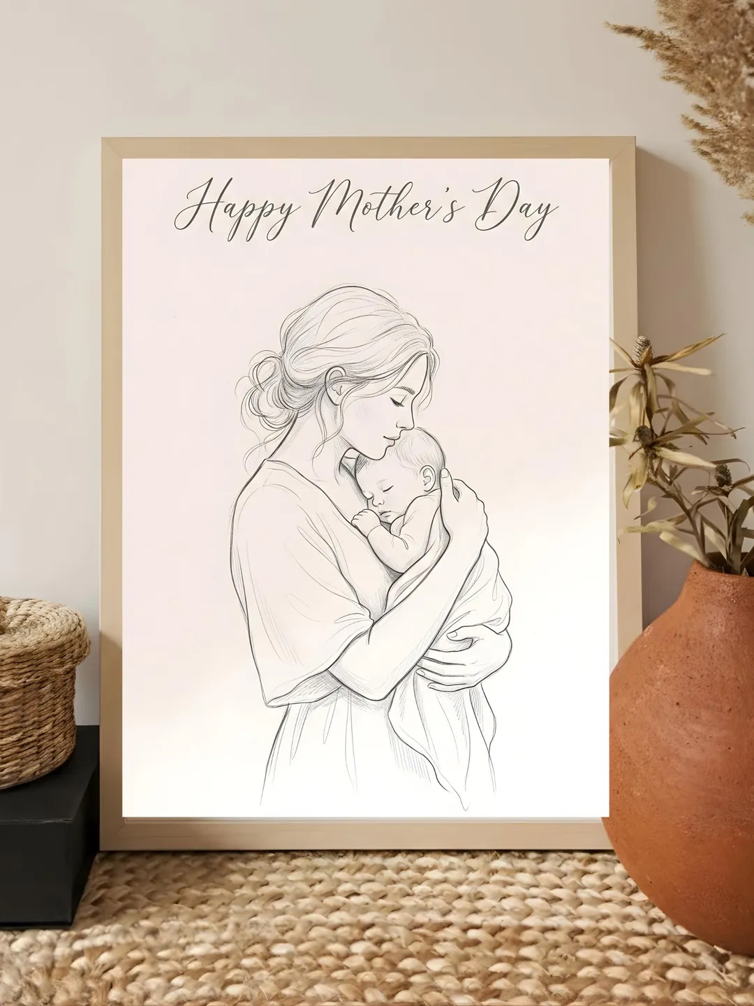 Mother’s Day Wall Art Print, Gift for Mom from Daughter or Son ...